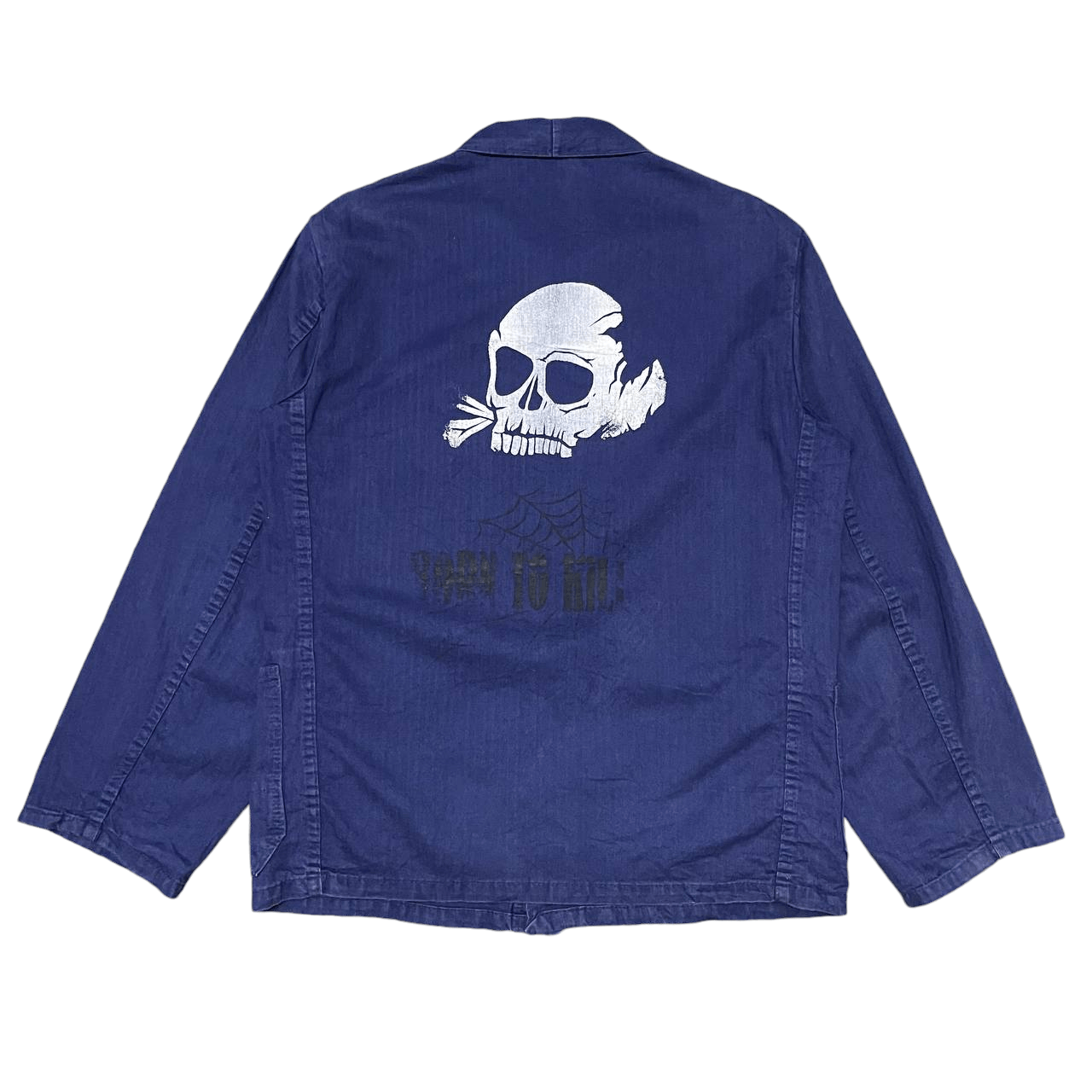Japanese Brand Vintage Skulls "Born to Kill" Jacket Size US S / EU 44-46 / 1 - 1 Thumbnail