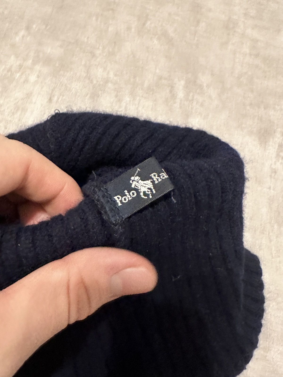 Polo Ralph Lauren × RRL Ralph Lauren × Vintage Polo Ralph Lauren Signature Pony Winter Beanie Hat Size ONE SIZE - 2 Thumbnail