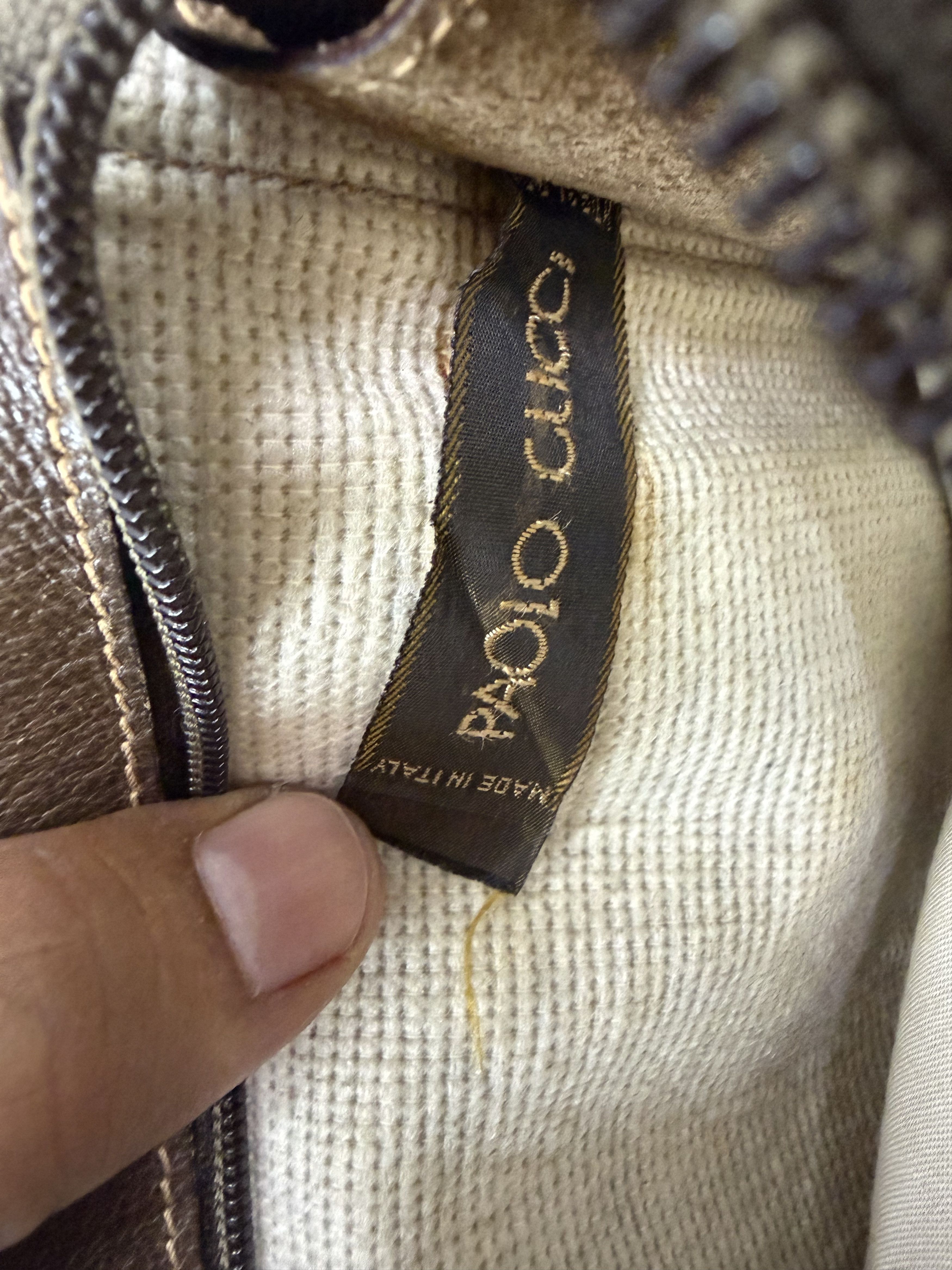Paolo Gucci Vintage Paolo Gucci Monogram Shoulder Bag Size ONE SIZE - 10 Thumbnail
