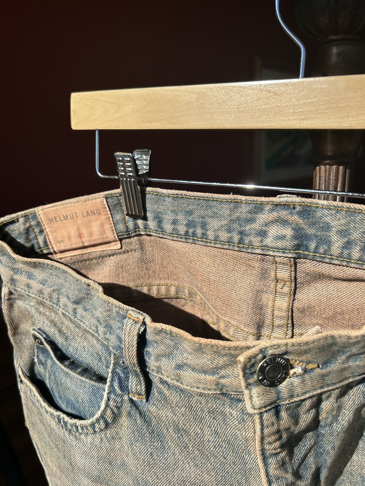 Helmut Lang Helmut Lang Brick Washed Denim- Made in USA Size US 32 / EU 48 - 11 Thumbnail