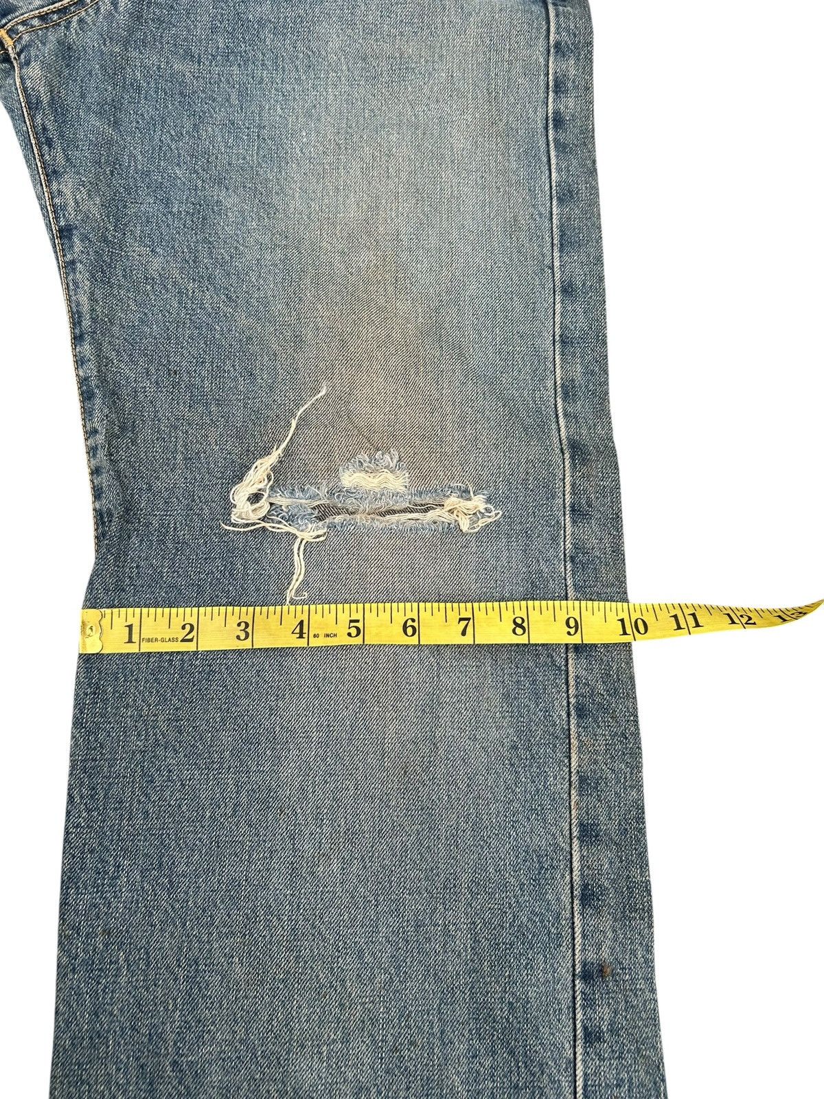 Kapital Vintage Edwin 505x Selvedge Distressed Rusty Denim Jeans ☠️🎌 Size US 32 / EU 48 - 18 Thumbnail