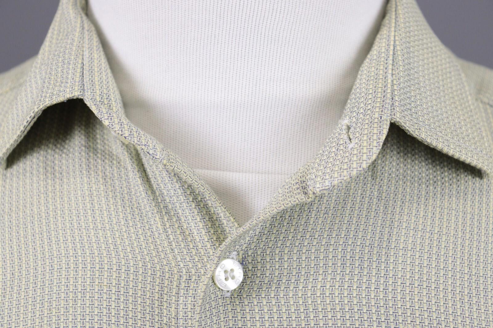 Etro Etro Milano Yellow Printed Button Down Shirt Size 40 Size US M / EU 48-50 / 2 - 5 Thumbnail