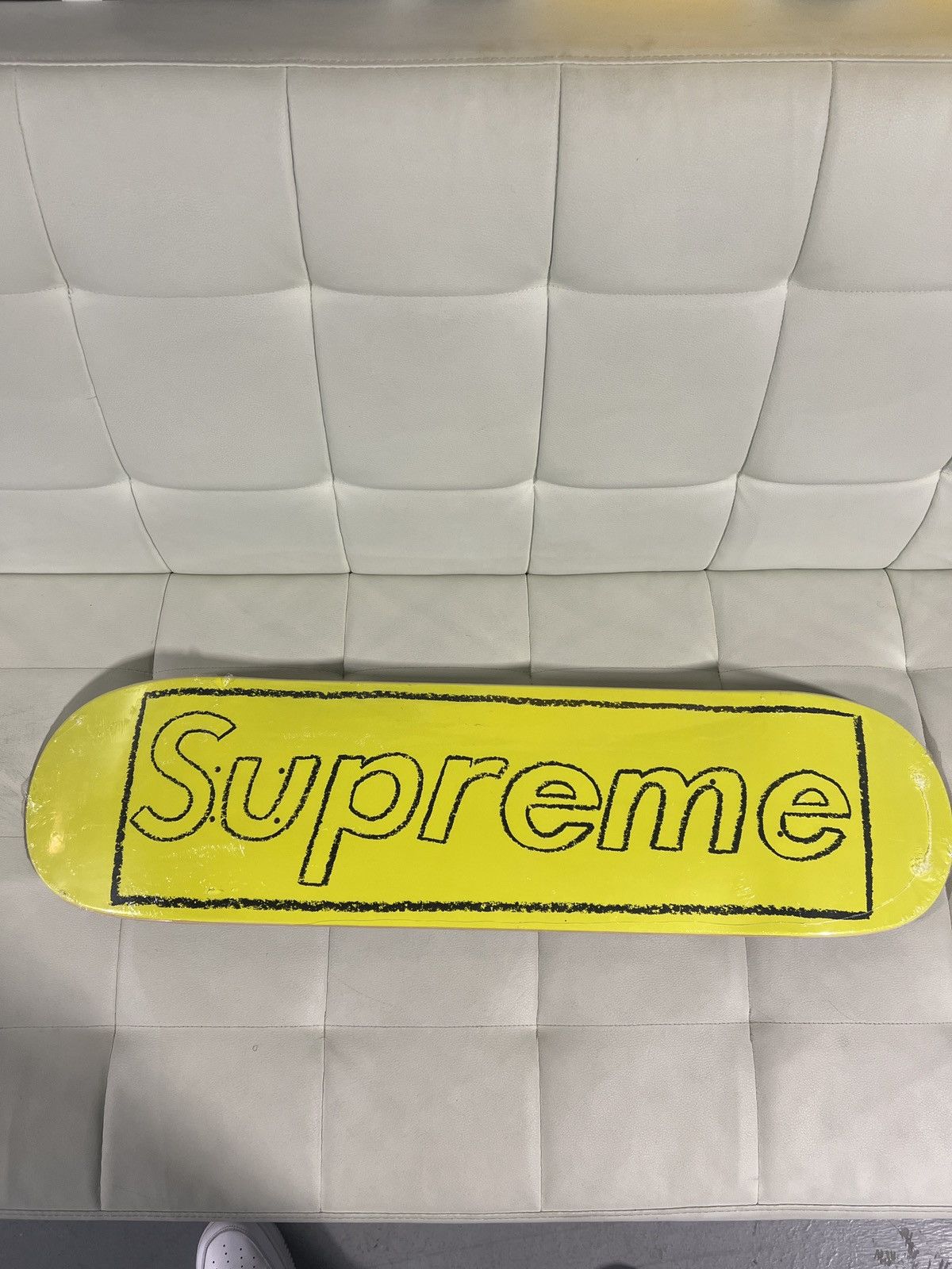 image of Supreme X Kaws Board in Yellow, Men's