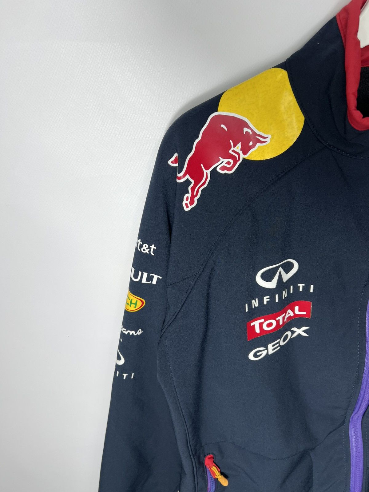 Pepe Jeans Vintage Pepe Jeans Red Bull Infiniti Softshell Racing Jacket Size US S / EU 44-46 / 1 - 5 Thumbnail