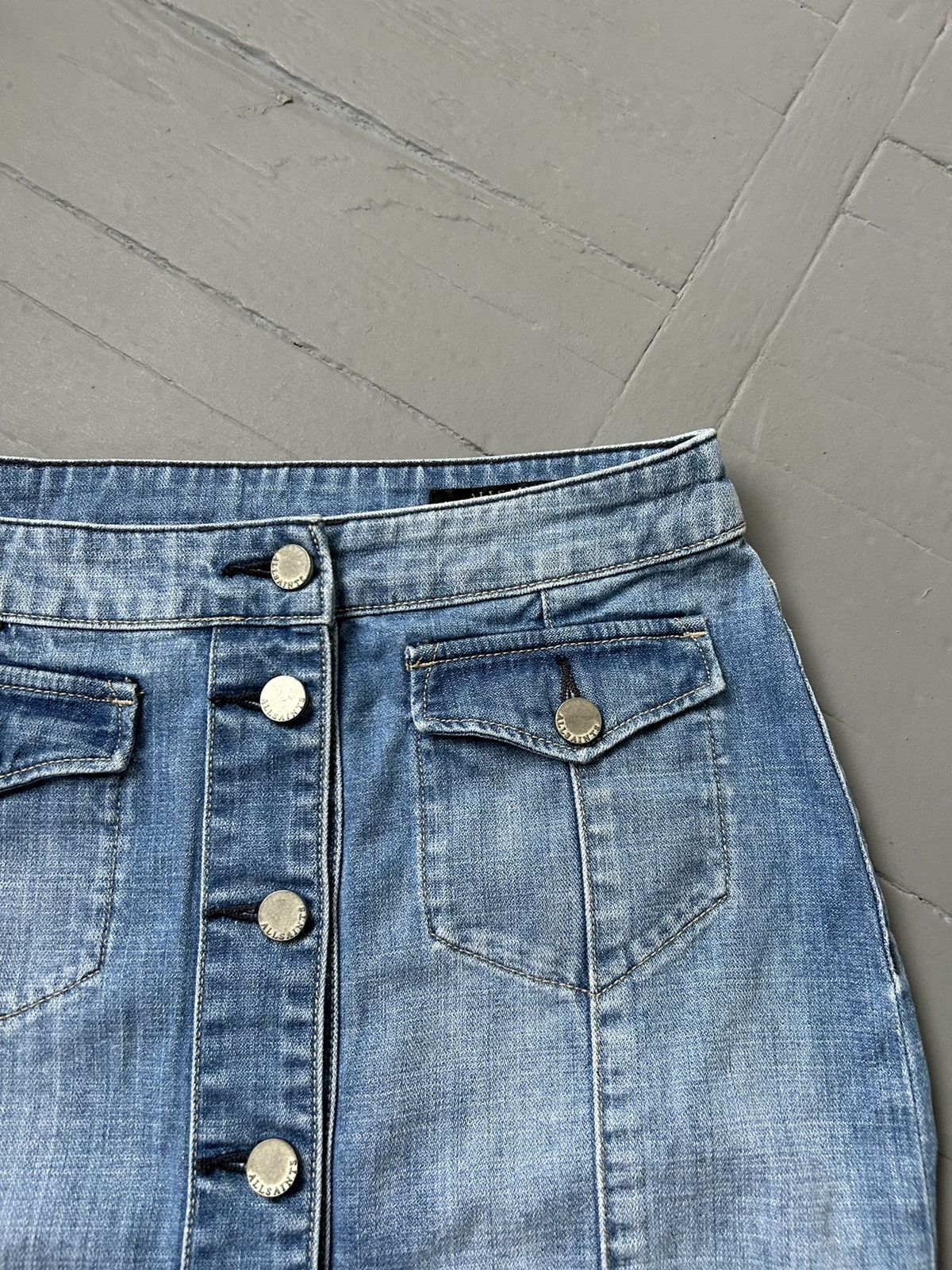 Allsaints All saints denim mini skirt Size 27" / US 4 / IT 40 - 3 Thumbnail