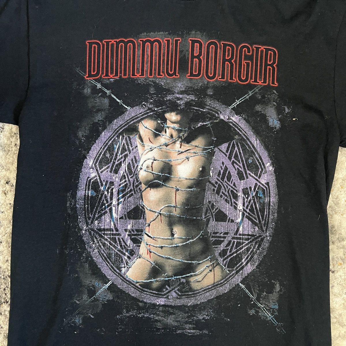 Rare Vintage Y2K Jimmy borger crazy t shirt