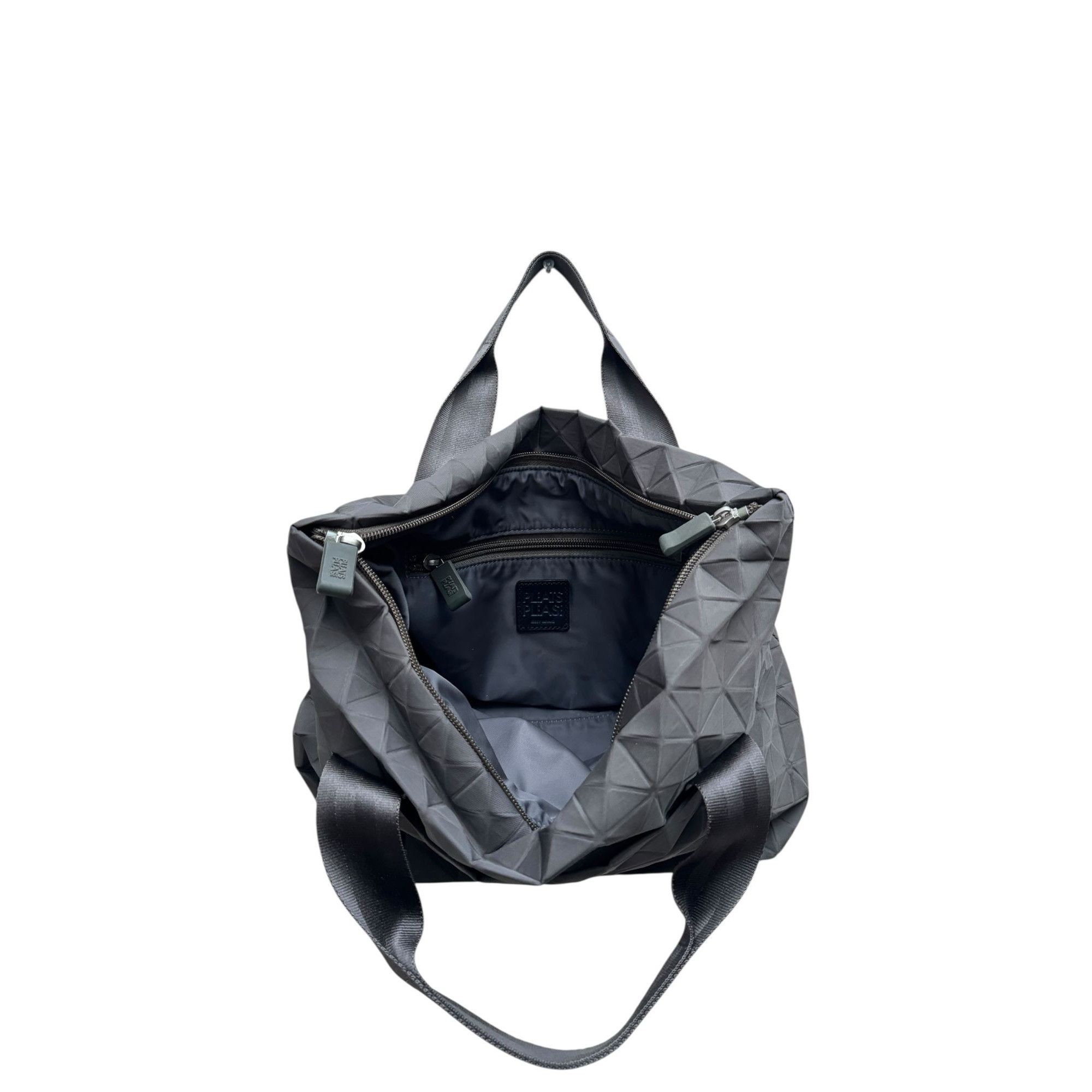 Issey Miyake Small Grey Geometric Bag Size ONE SIZE - 3 Thumbnail