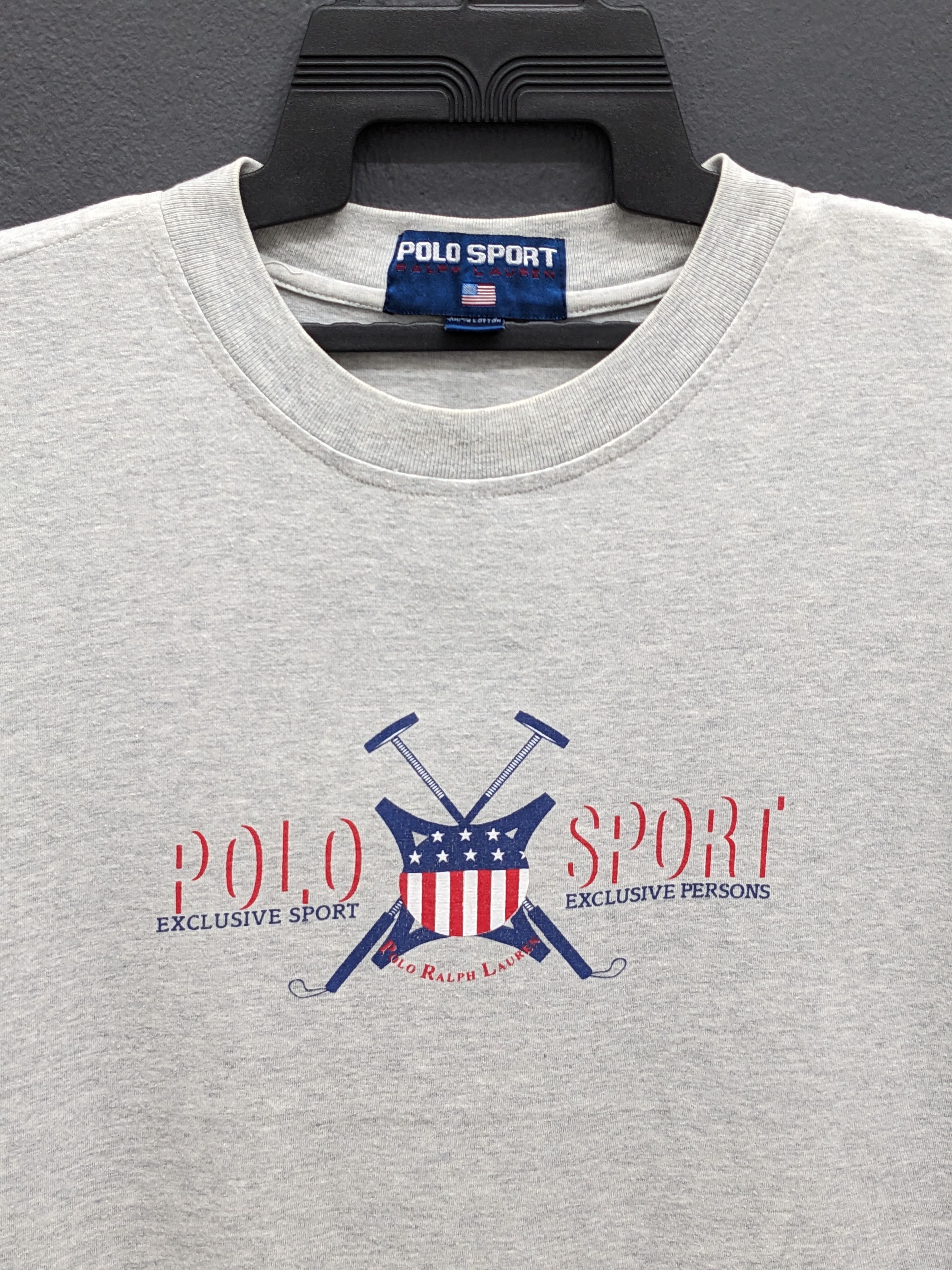 Polo Ralph Lauren Vintage Polo Sport POLO RALPH LAUREN Size US XL / EU 56 / 4 - 3 Thumbnail