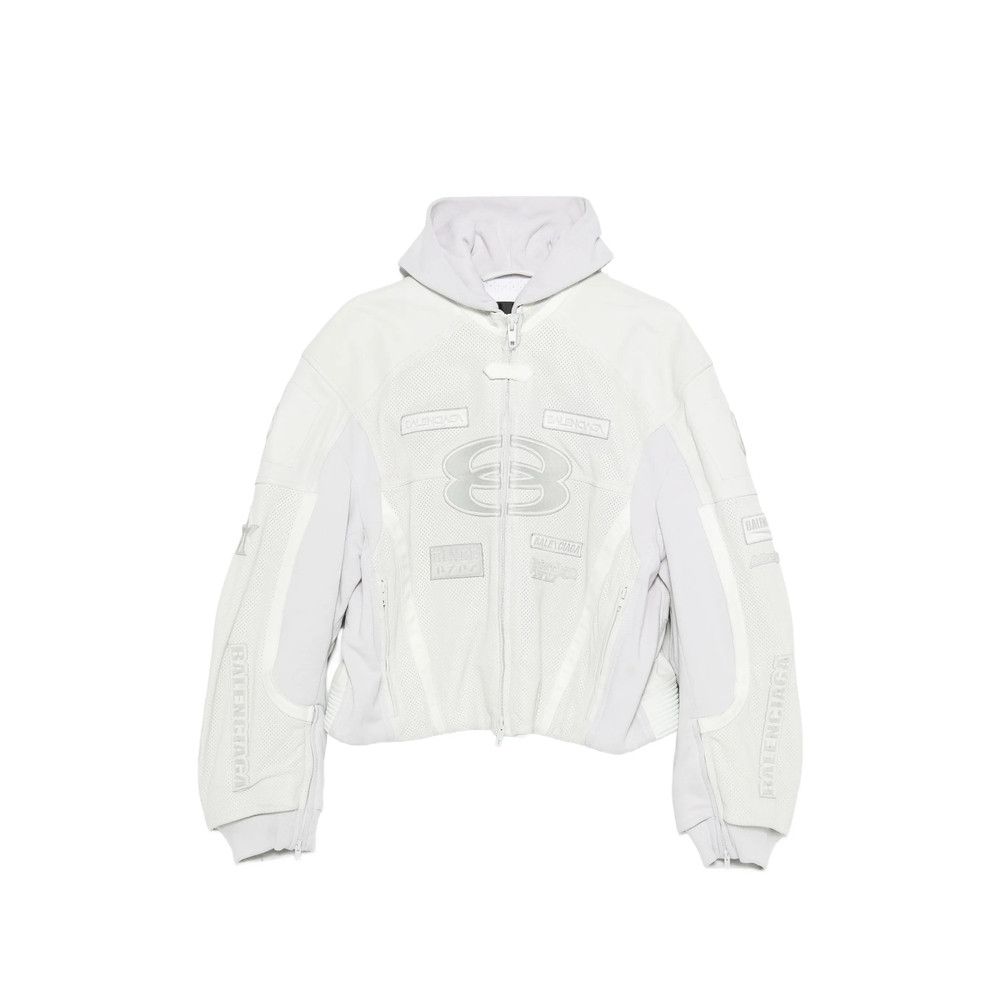 Balenciaga Balenciaga WHITE Jackets - Leather Jackets Size US M / EU 48-50 / 2 - 1 Thumbnail