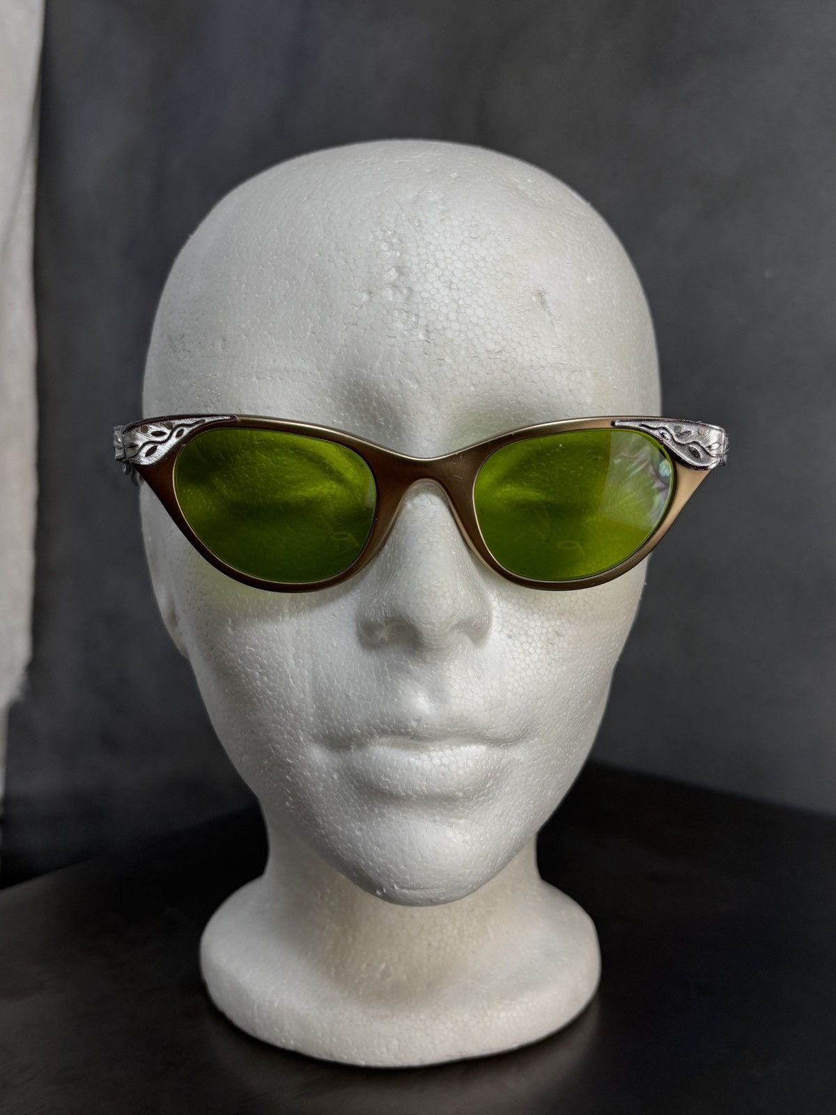 American Optical × Other × Vintage 1960s Tura Sunglasses 1950s Vintage Bronze Metal Turanette Size ONE SIZE - 5 Thumbnail