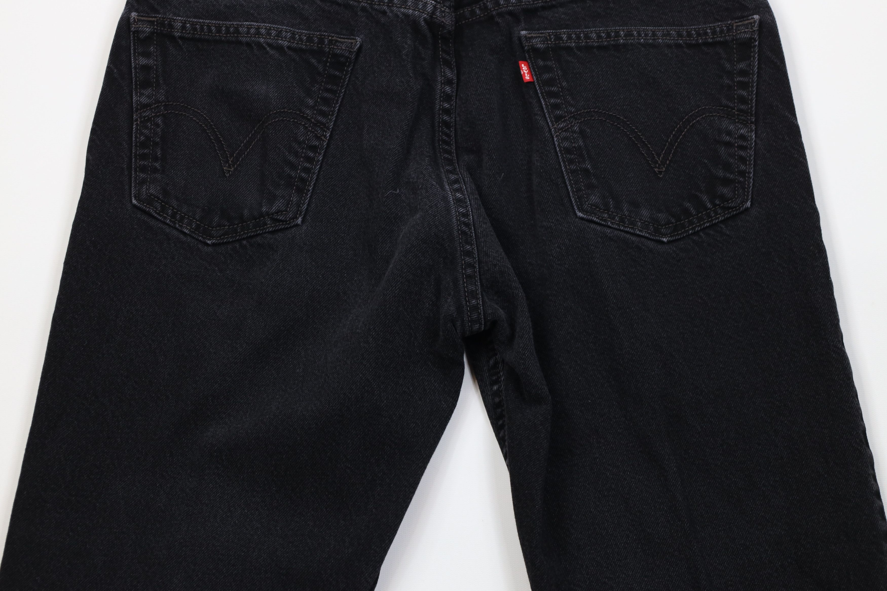 Levi's Vintage Y2K Levis 505 Regular Straight Leg Denim Jeans Black Size US 36 / EU 52 - 11 Thumbnail