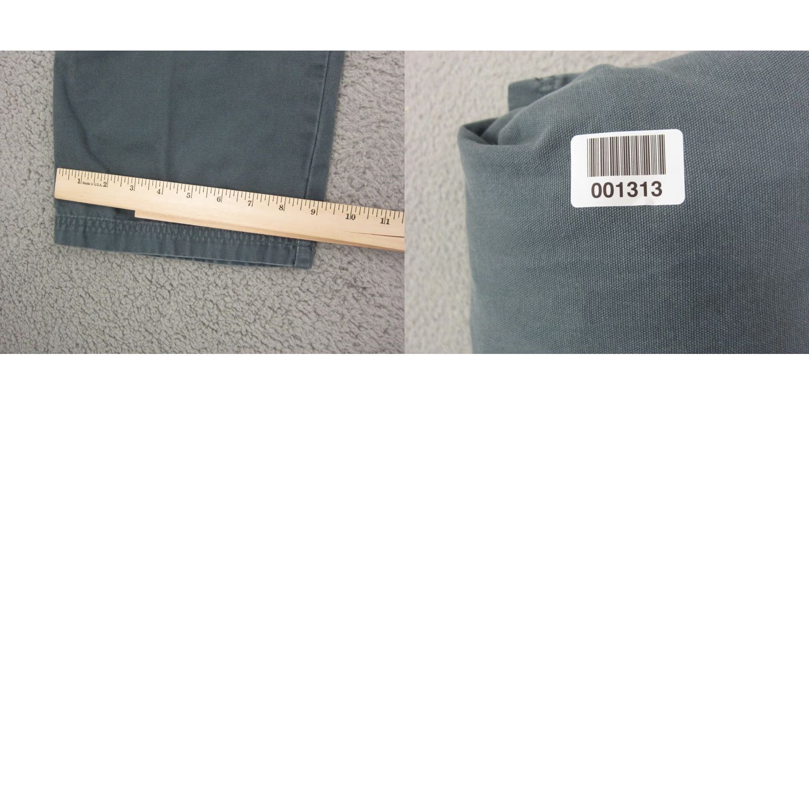 Vintage VINTAGE L.L. Bean Pants Mens 40x34 Cargo Cotton Canvas Gray Relaxed Straight Casual Workwear City Size US 40 / EU 56 - 9 Thumbnail