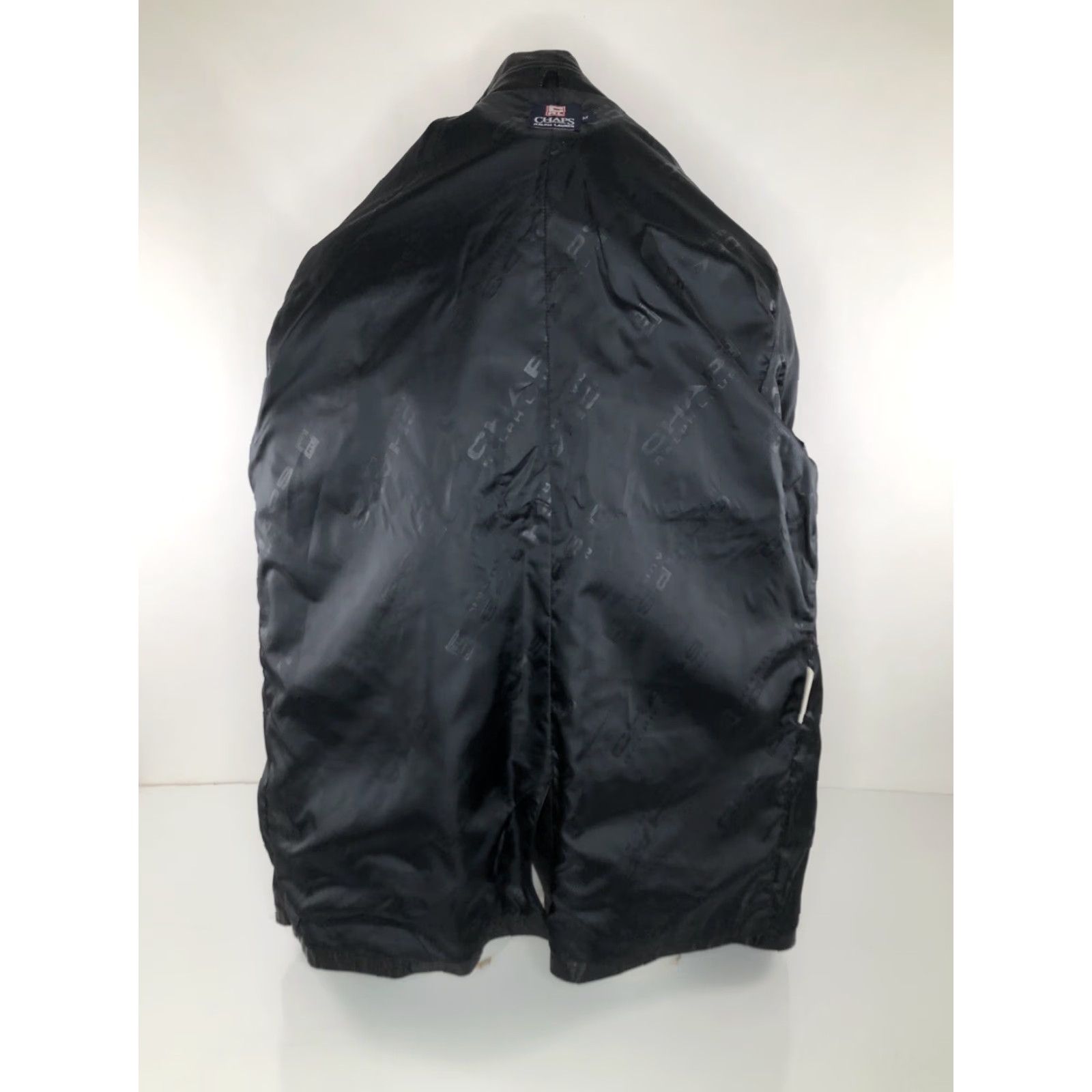 Ralph Lauren RALPH LAUREN CHAPS Leather Heavy Mens M Vintage Embossed Logo Jacket - EXC Black Size M Mens Jacket Size US M / EU 48-50 / 2 - 6 Thumbnail