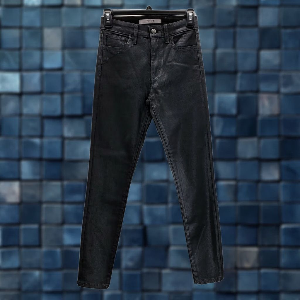 Vintage JOE'S Jeans Skinny Jeans Womens High Rise Button Gunmetal Metallic 24 New Size 4XL / US 24-26 - 1 Thumbnail