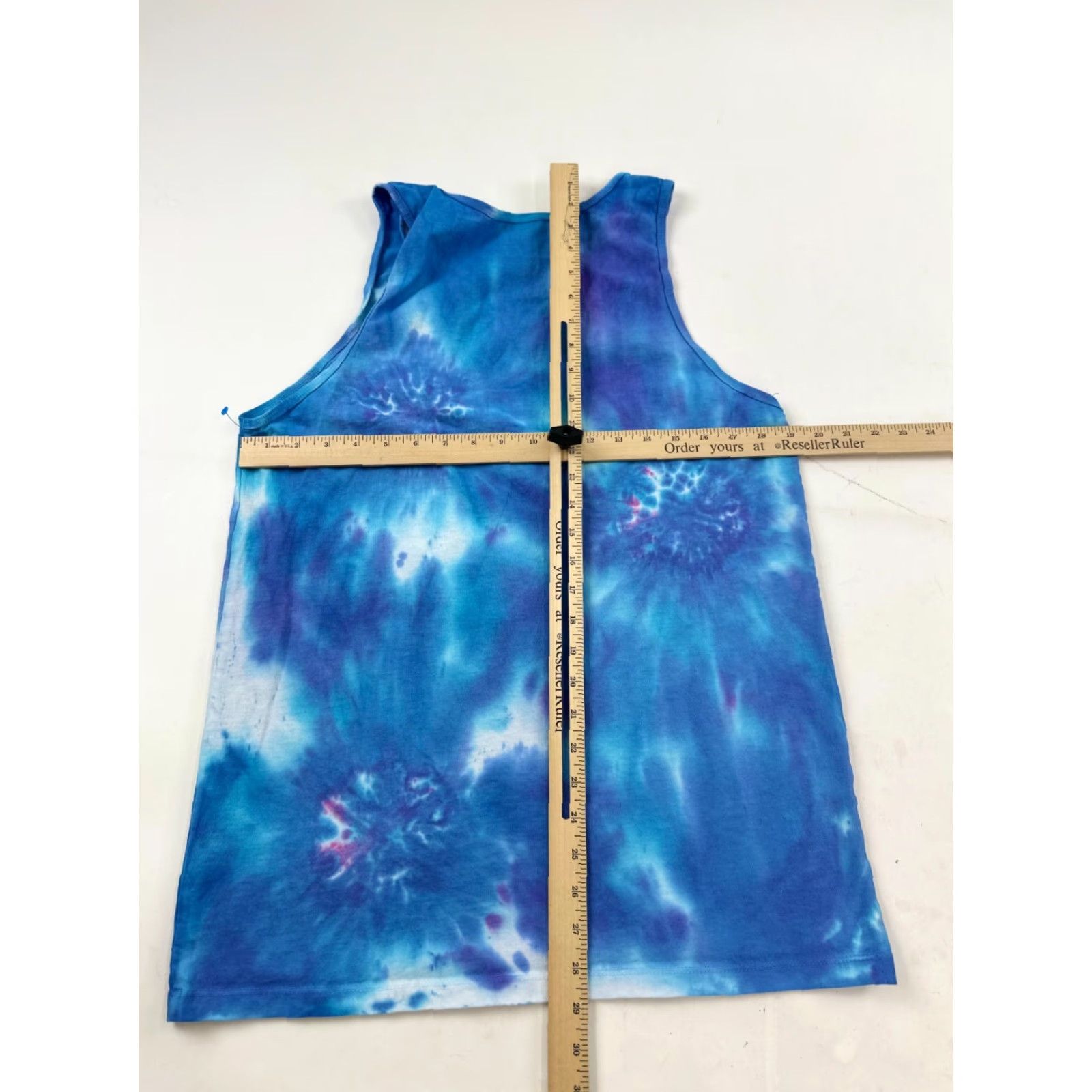 Spell Acid Rap Shirt Mens Small Blue Custom Tie Dye Tank Top Sleeveless Size US S / EU 44-46 / 1 - 4 Thumbnail