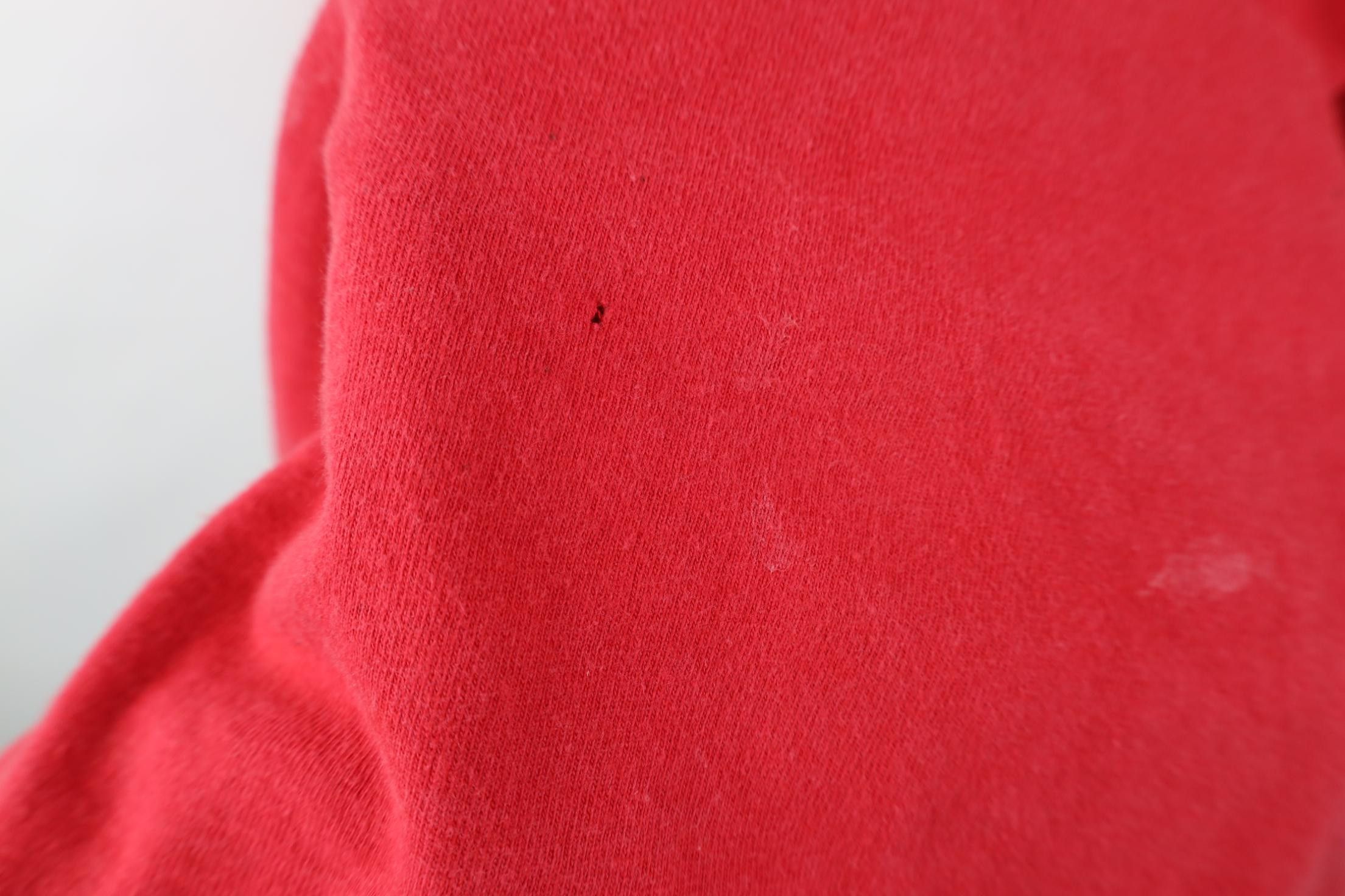 Vintage Vintage 90s Streetwear Blank Heavyweight Cotton T-Shirt Red Size US XXL / EU 58 / 5 - 7 Thumbnail