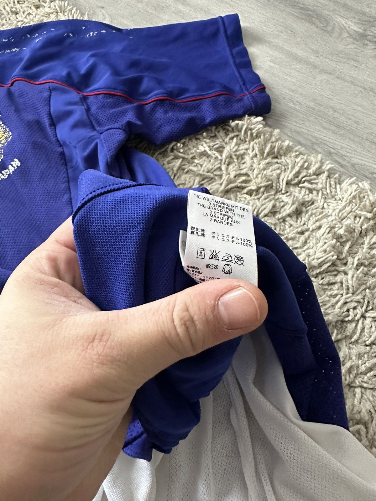 Adidas Japan Vintage Adidas Soccer Jersey Size US L / EU 52-54 / 3 - 7 Thumbnail