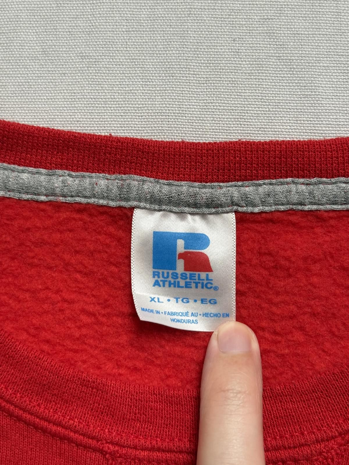 Russell Athletic VTG Fedrigoni Self Adhesives Sweatshirt First Responder XL Size US XL / EU 56 / 4 - 3 Thumbnail