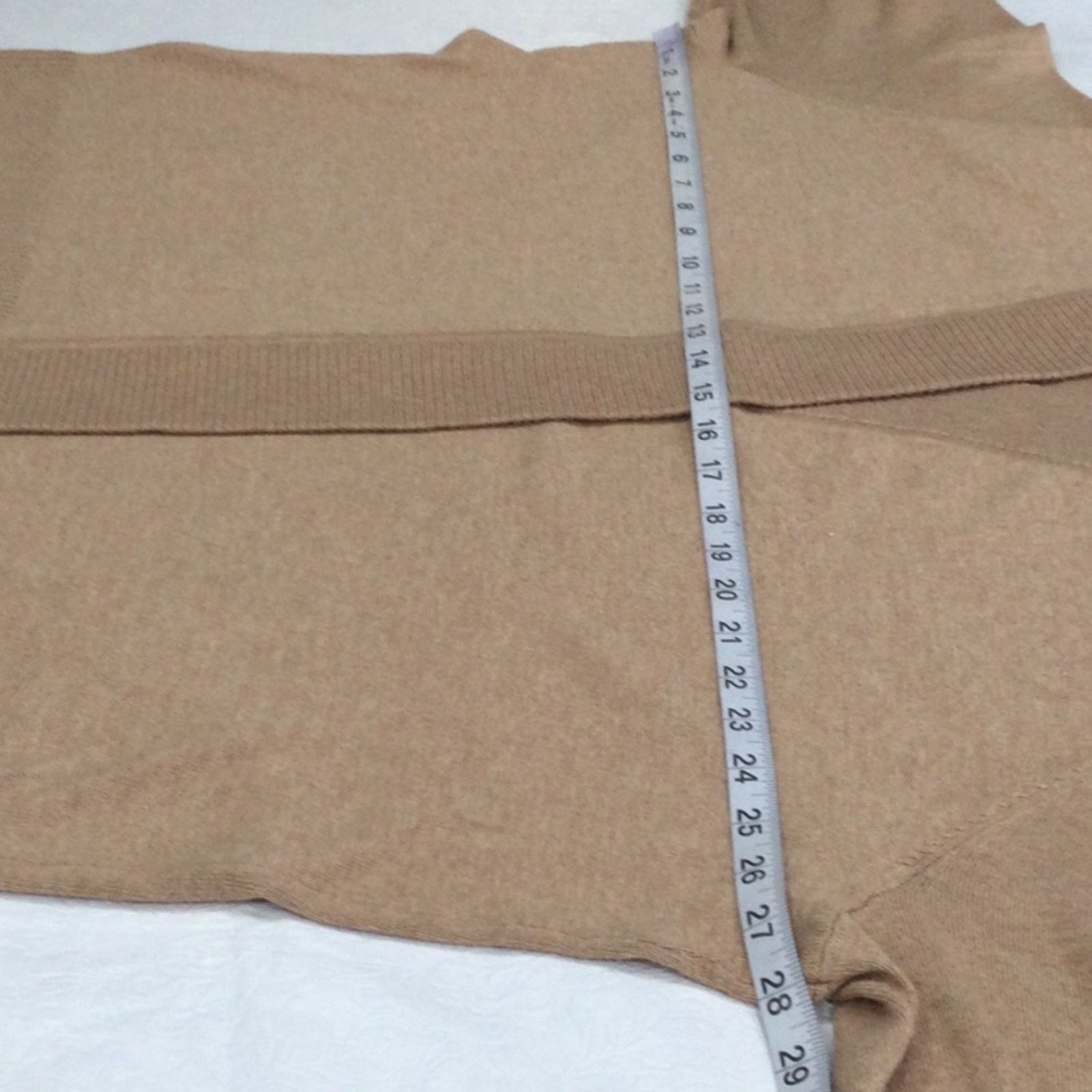 Worthington Worthington Woman Lightweight Tan Open Front Cardigan 4X Size 4XL / US 24-26 - 14 Thumbnail