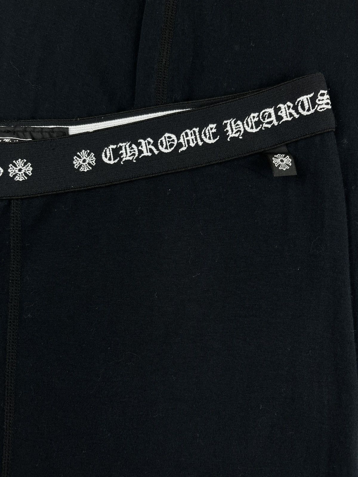 Chrome Hearts Chrome Hearts Horseshoe Logo Leggings Black Size 30" / US 8 / IT 44 - 4 Thumbnail
