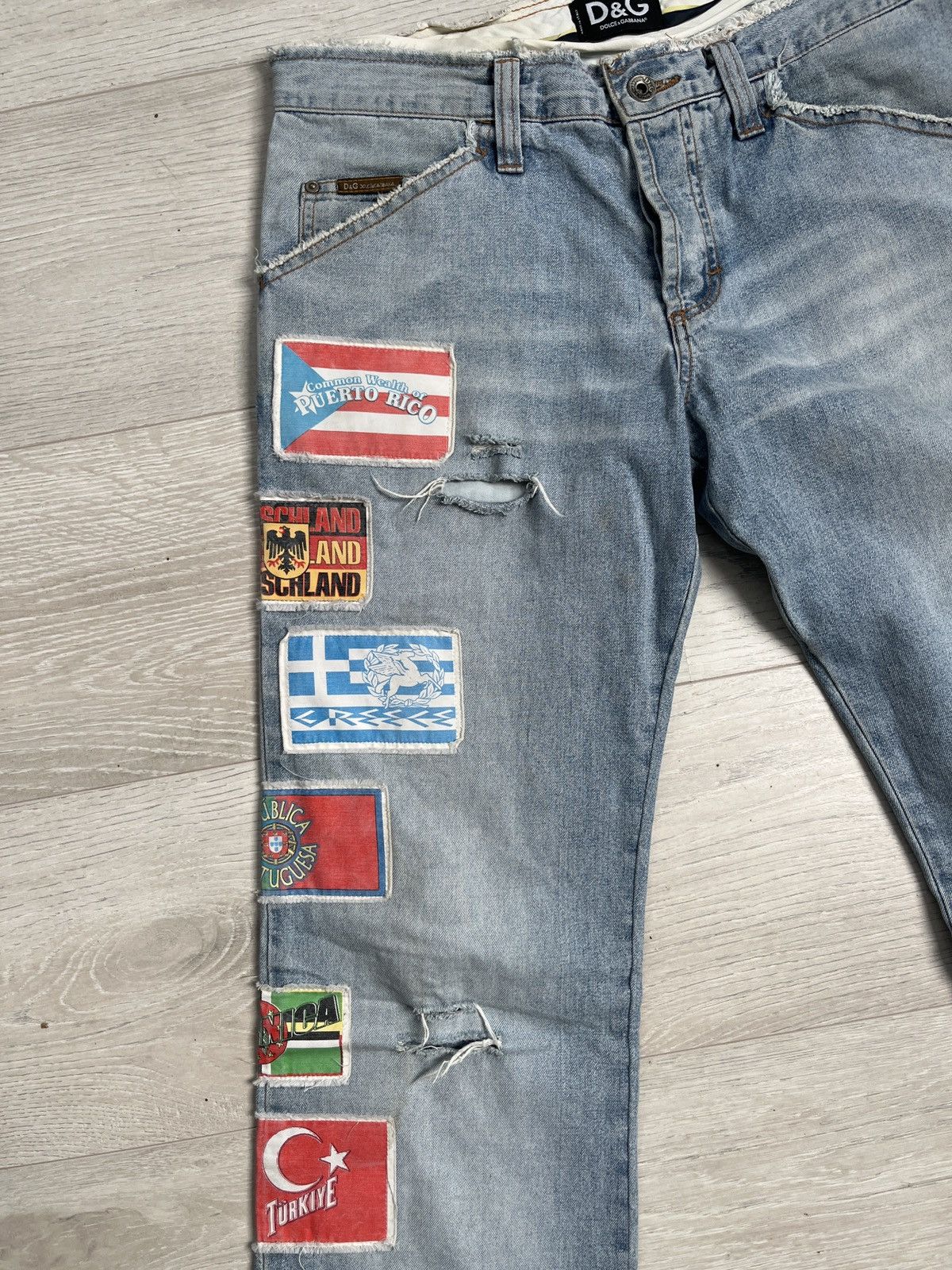 Dolce & Gabbana D&G 2004 Runway Denim Size US 30 / EU 46 - 3 Thumbnail