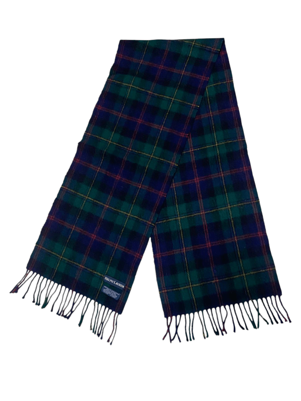 Ralph Lauren Ralph Lauren Lambswool Scarf 60x11" – Made in Scotland Size ONE SIZE - 1 Thumbnail