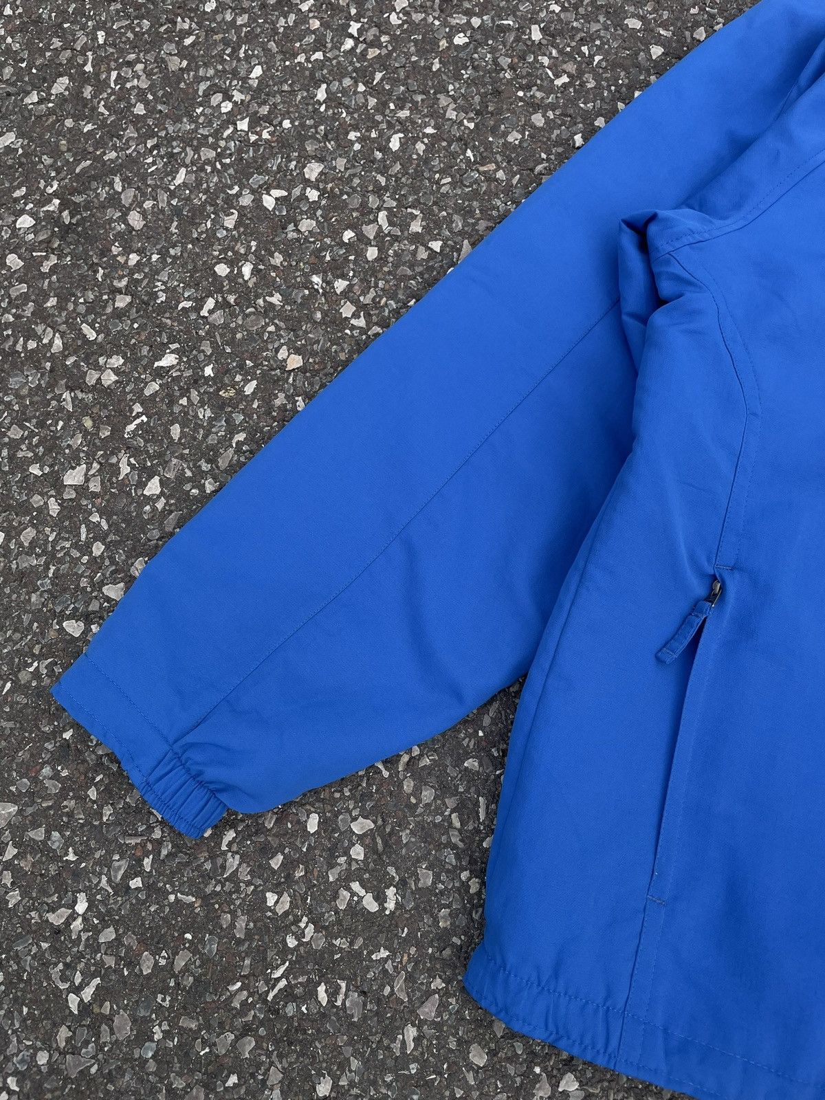 Nike × Vintage Vintage 90's Nike Nylon Zip Olympic Jacket Windbreaker Blue Size US XL / EU 56 / 4 - 3 Thumbnail