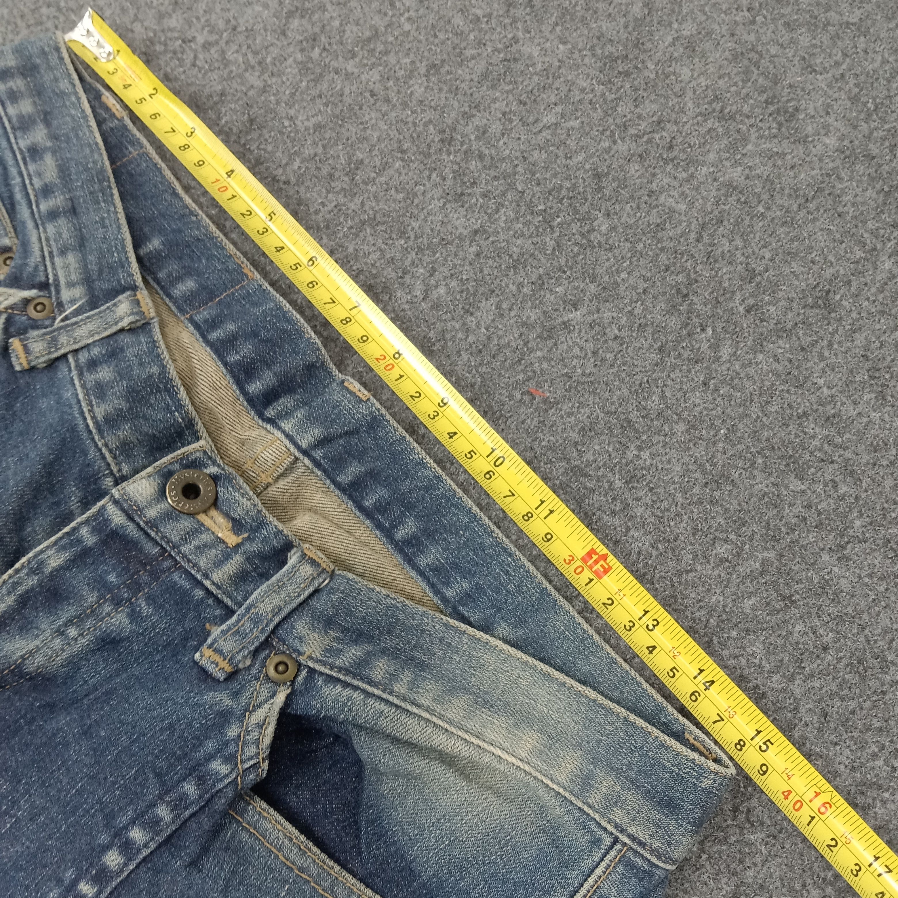 Hysteric Glamour Hysterics Glamour Patchwork Flare Denim Jeans C265N4 Size 31" - 9 Thumbnail