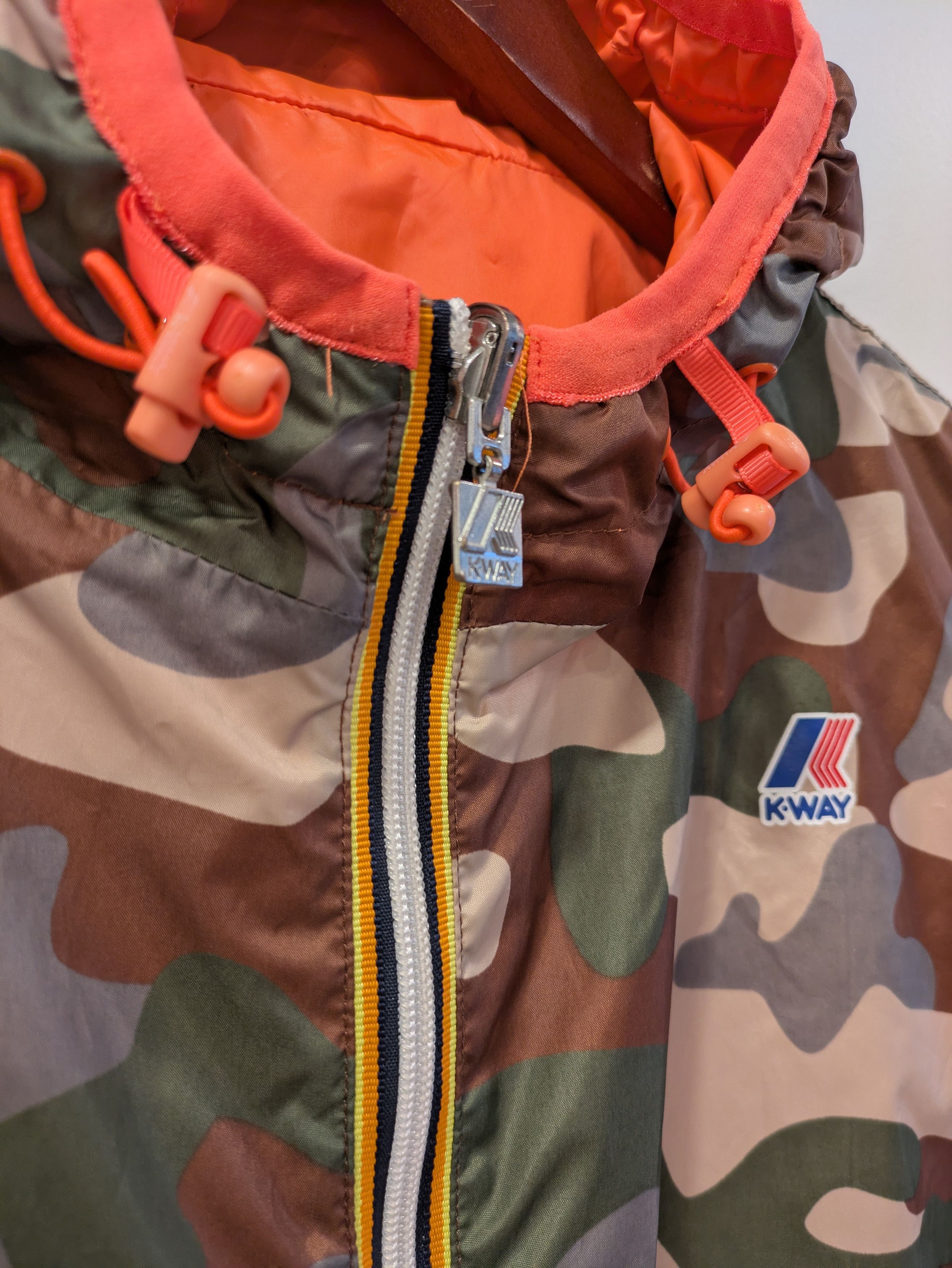 K-Way Kway Reversible Camo Vest Size US L / EU 52-54 / 3 - 4 Thumbnail