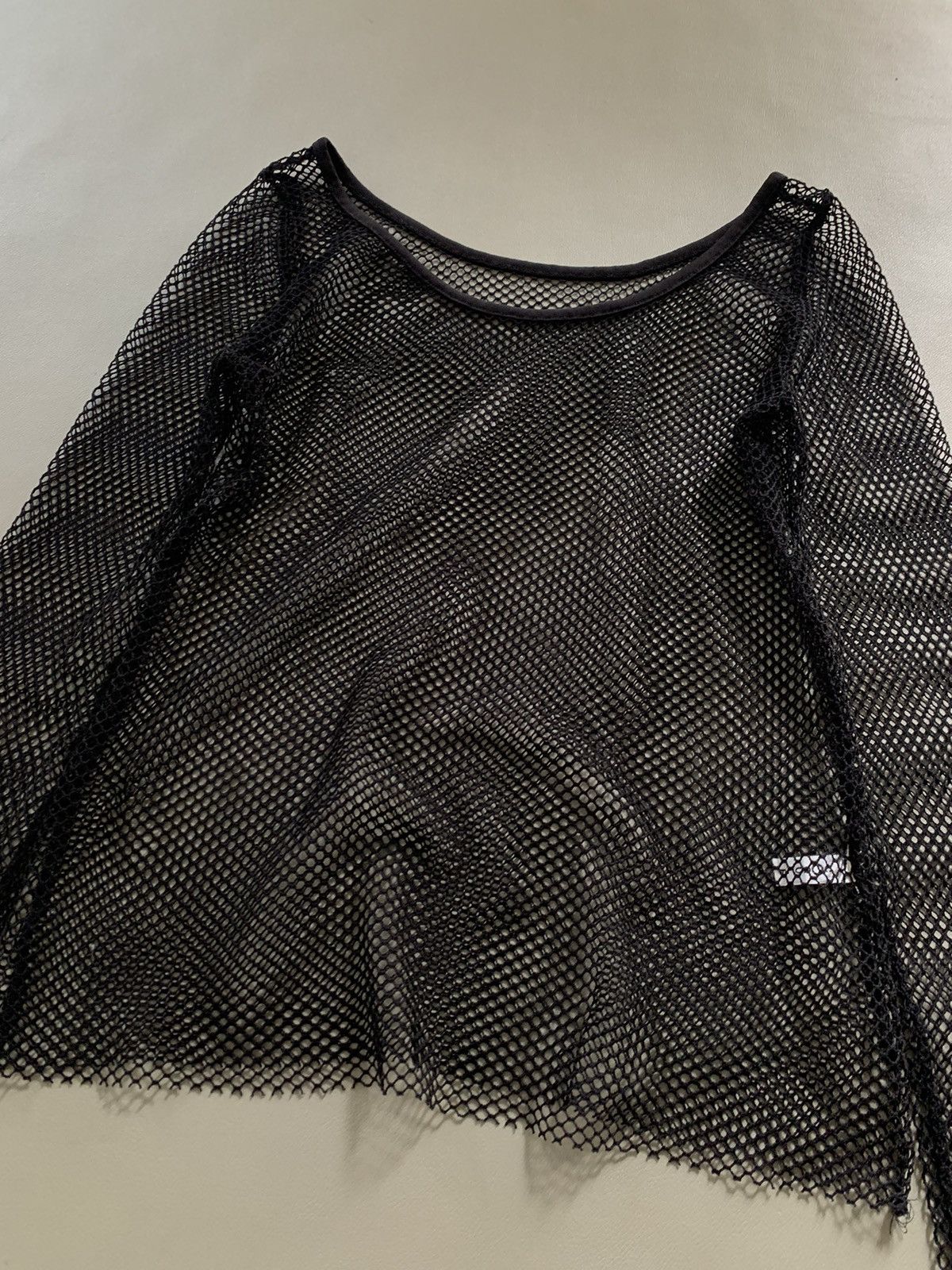 If Six Was Nine × Japanese Brand × Le Grande Bleu (L.G.B.) Coqule Japanese Fishnet Mesh Longsleeve Size US S / EU 44-46 / 1 - 3 Thumbnail