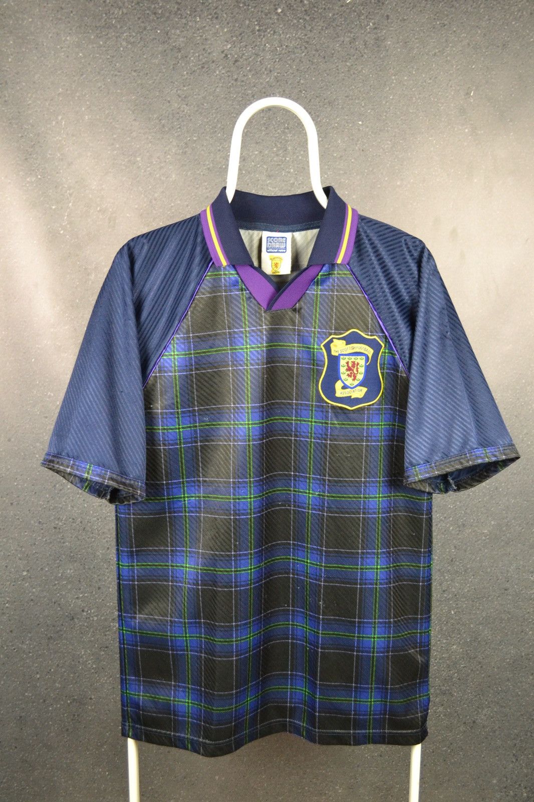 Vintage Scotland 1994/95 Football Shirt Score Draw Soccer Jersey M Size US M / EU 48-50 / 2 - 1 Thumbnail