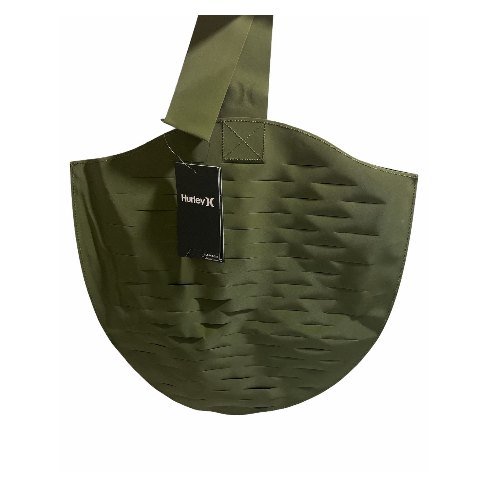 Hurley Hurley Slash Tote Bag Olive Green Canvas New Size ONE SIZE - 1 Thumbnail