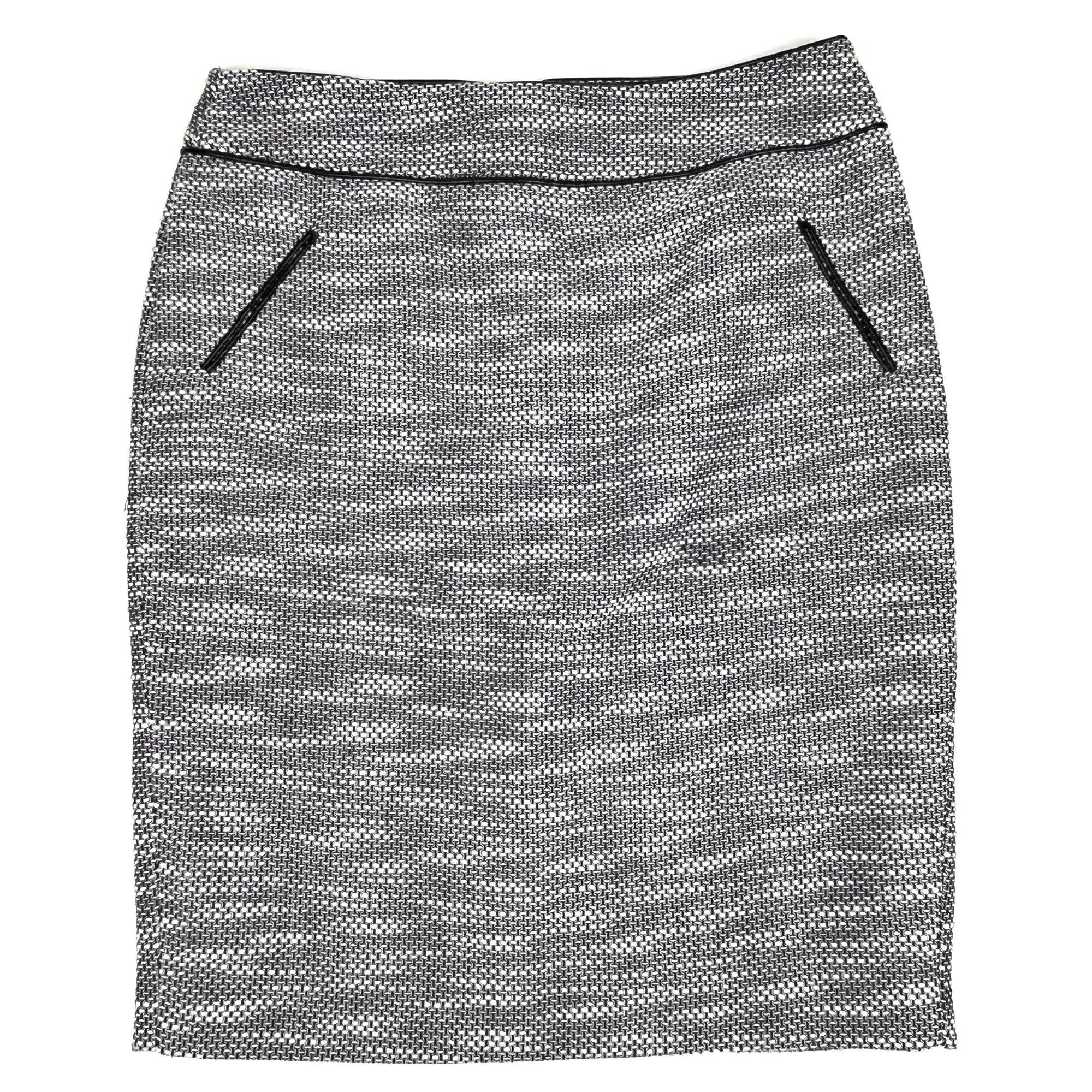 Cynthia Rowley Cynthia Rowley Tweed Pencil Skirt Knee-Length Sz. 10 Busines Size 32" / US 10 / IT 46 - 1 Thumbnail