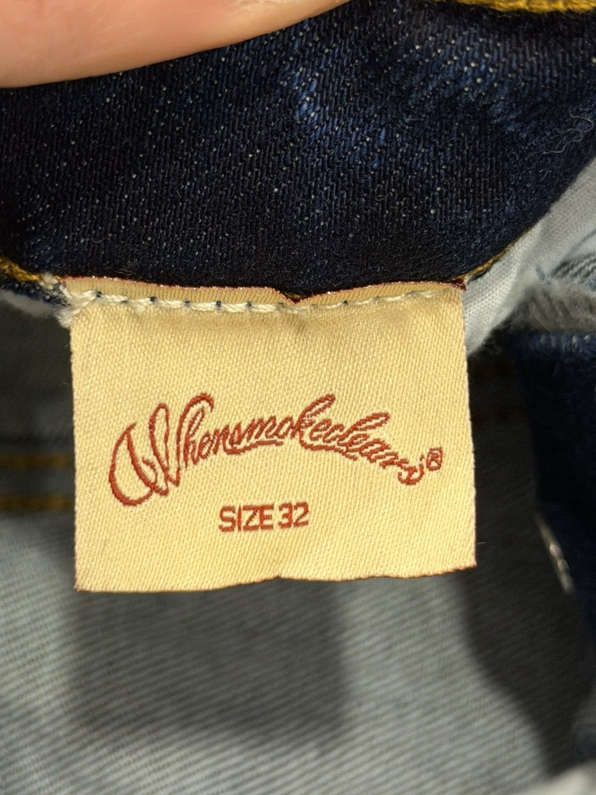 Whensmokeclears Fumi x WhenSmokeClears Pearl Blue Denim Jeans Size US 32 / EU 48 - 4 Thumbnail