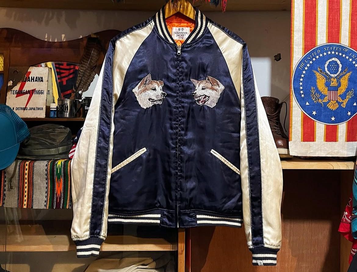 Vanquish 2000s Vanquish Shibuya Sukajan Souvenir Reversible Jacket Size US M / EU 48-50 / 2 - 9 Thumbnail