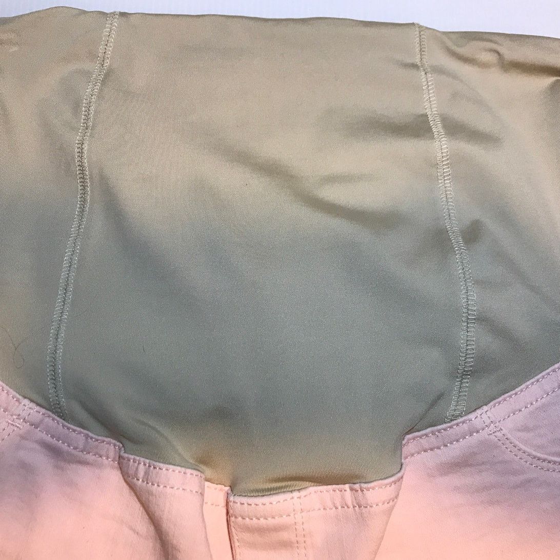Other Isabel Maternity Skinny Pink Denim Tapered Jeans 12 Size 34" / US 12 / IT 48 - 6 Thumbnail