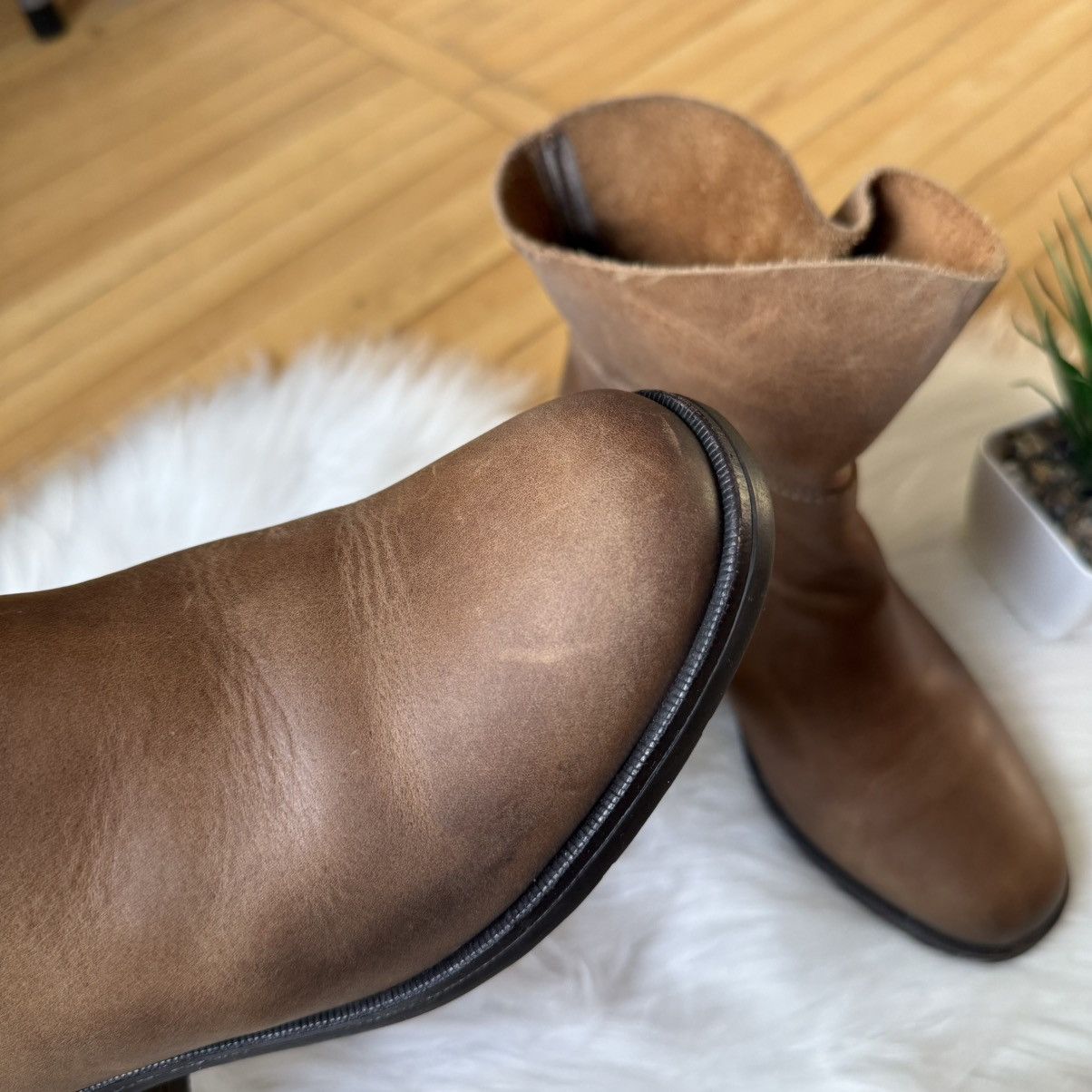 Fly London 📌 Vintage Fly London Guidi style Leather Boots Moto Size US 8 / IT 38 - 9 Thumbnail