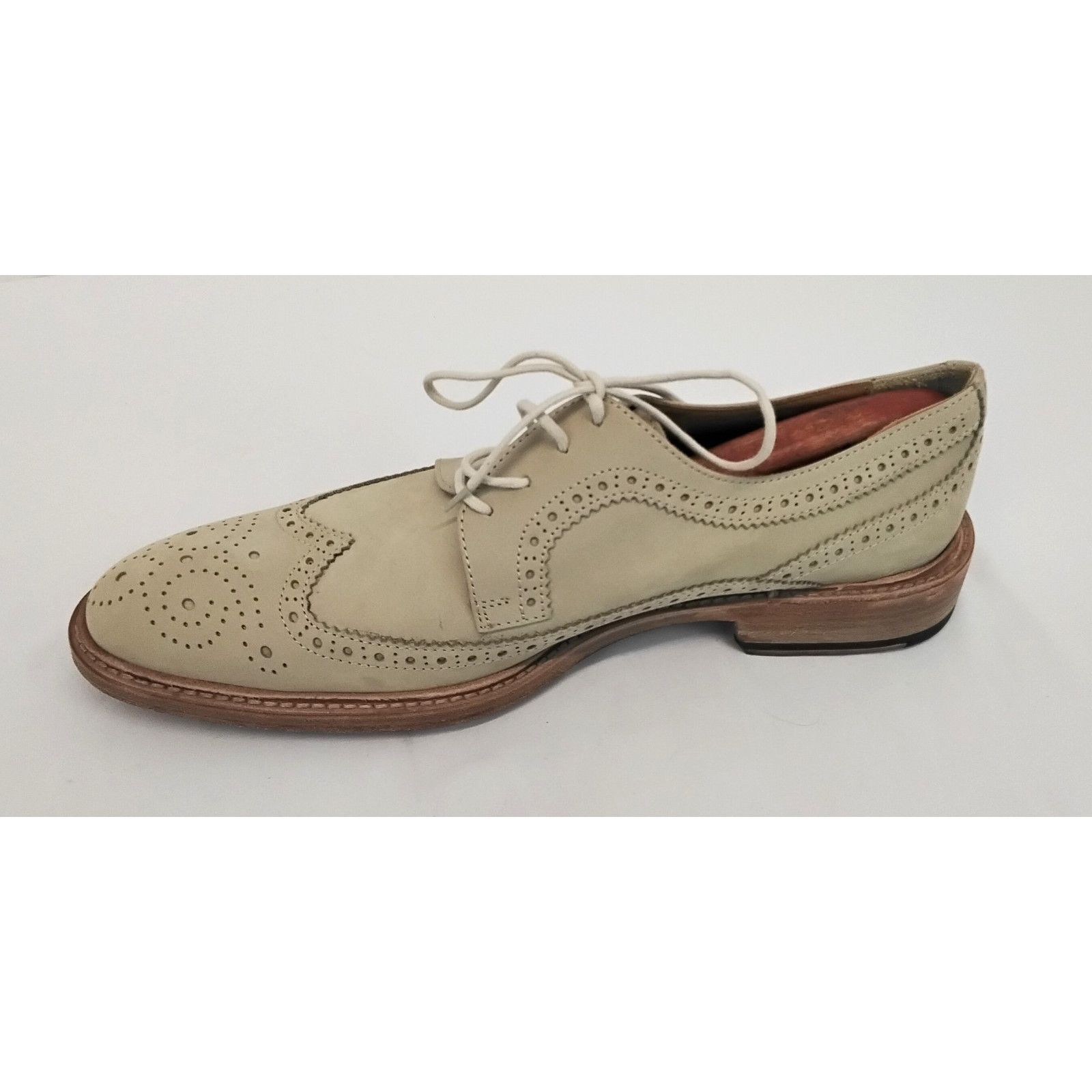 Nordstrom John W. Nordstrom Lucas Dress Shoes Men's Size 9M Sand Suede Size US 9 / EU 42 - 21 Thumbnail