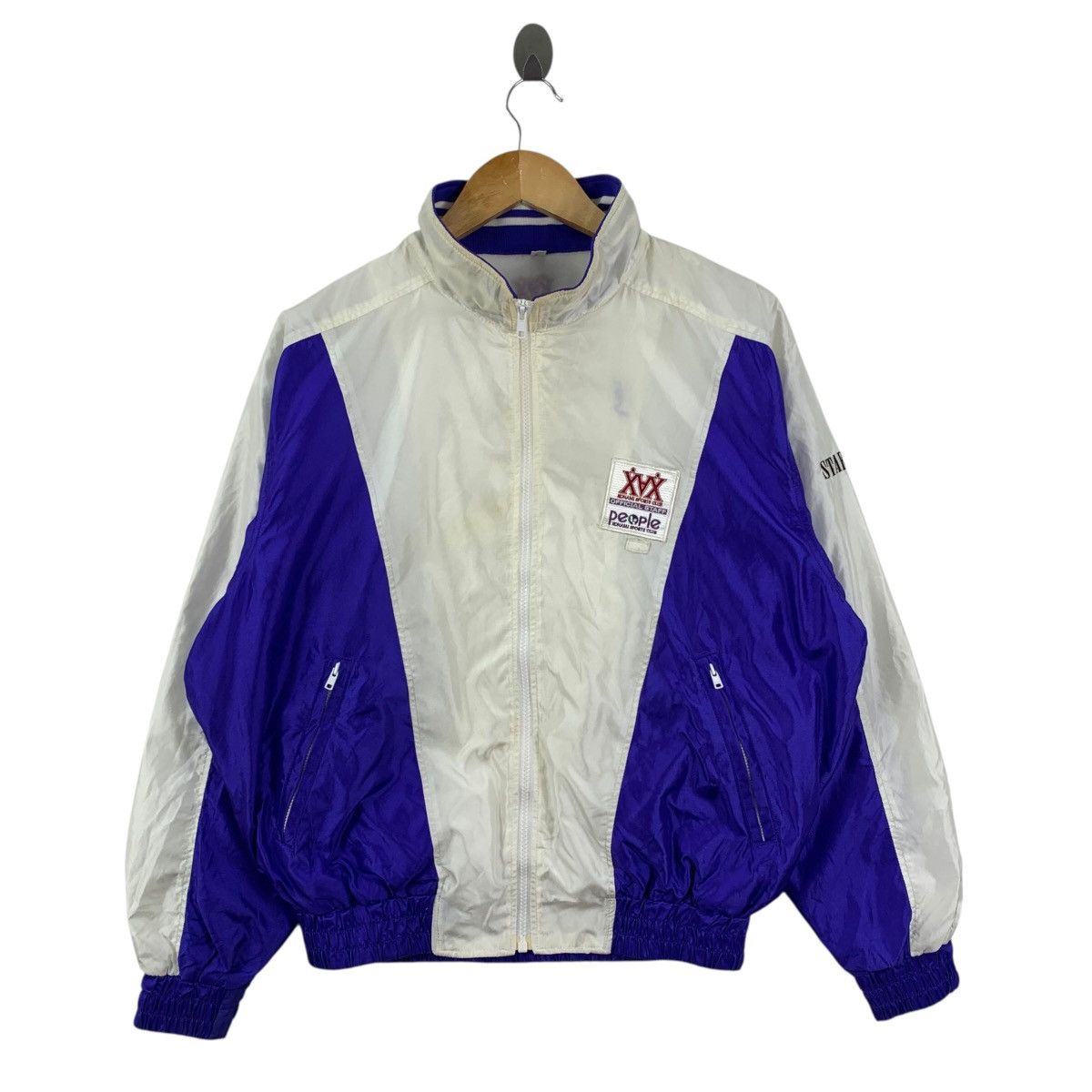 Vintage Vintage XAX KONAMI SPORTS People Japan Windbreaker Jacket Size US M / EU 48-50 / 2 - 1 Thumbnail