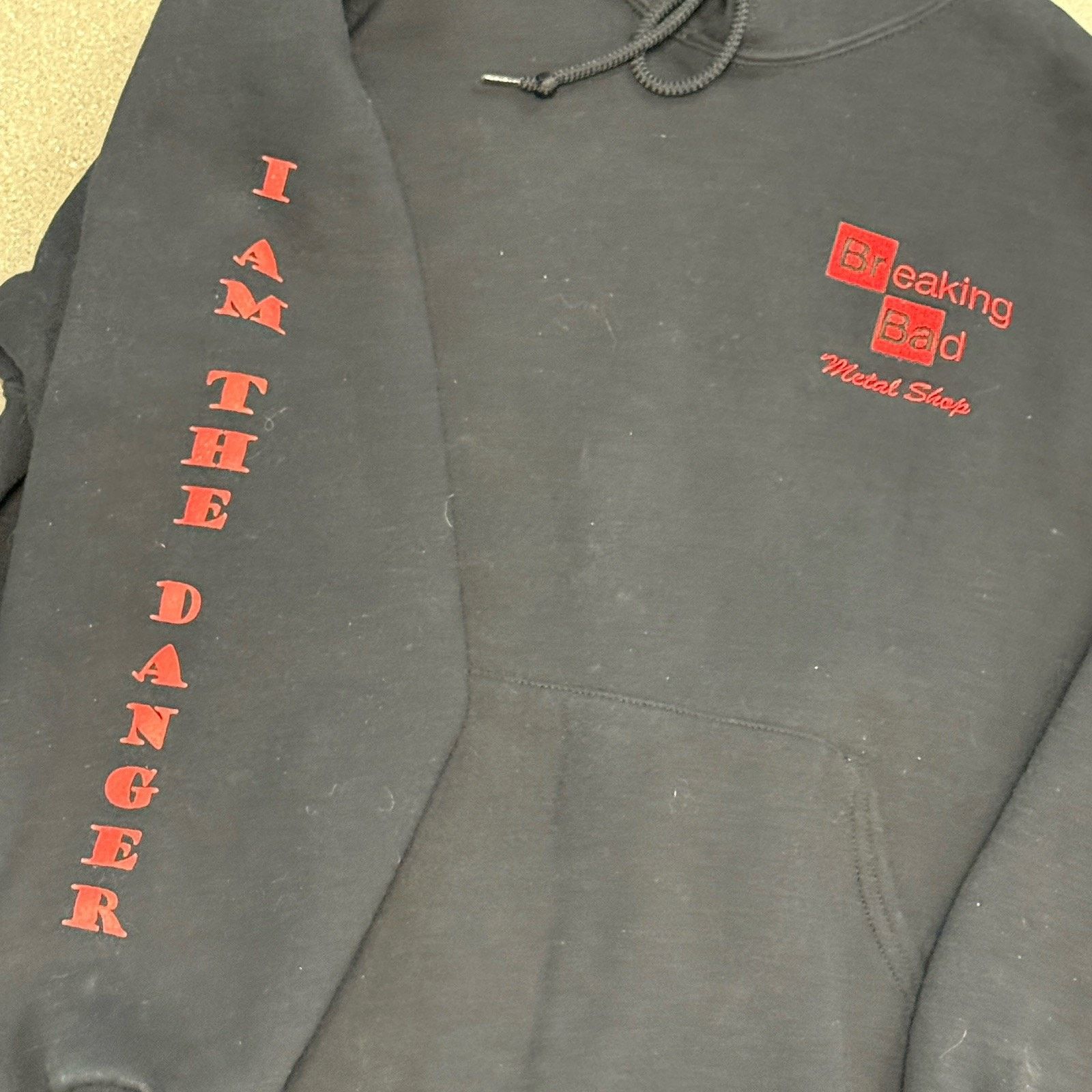 Vintage RARE Breaking Bad Crew Hoodie S4 “I Am The Danger” L Size US L / EU 52-54 / 3 - 2 Thumbnail