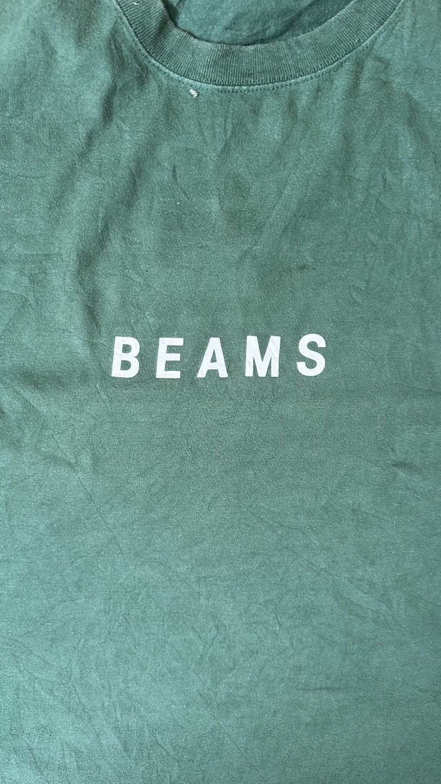 Beams Plus VINTAGE BEAMS SPELLOUT TEE Size US L / EU 52-54 / 3 - 2 Thumbnail