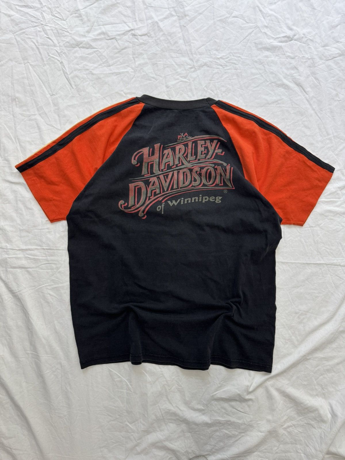 Harley Davidson Vintage 80s Harley Davidson Eagle Ragland T Shirt Rare Size US M / EU 48-50 / 2 - 3 Thumbnail