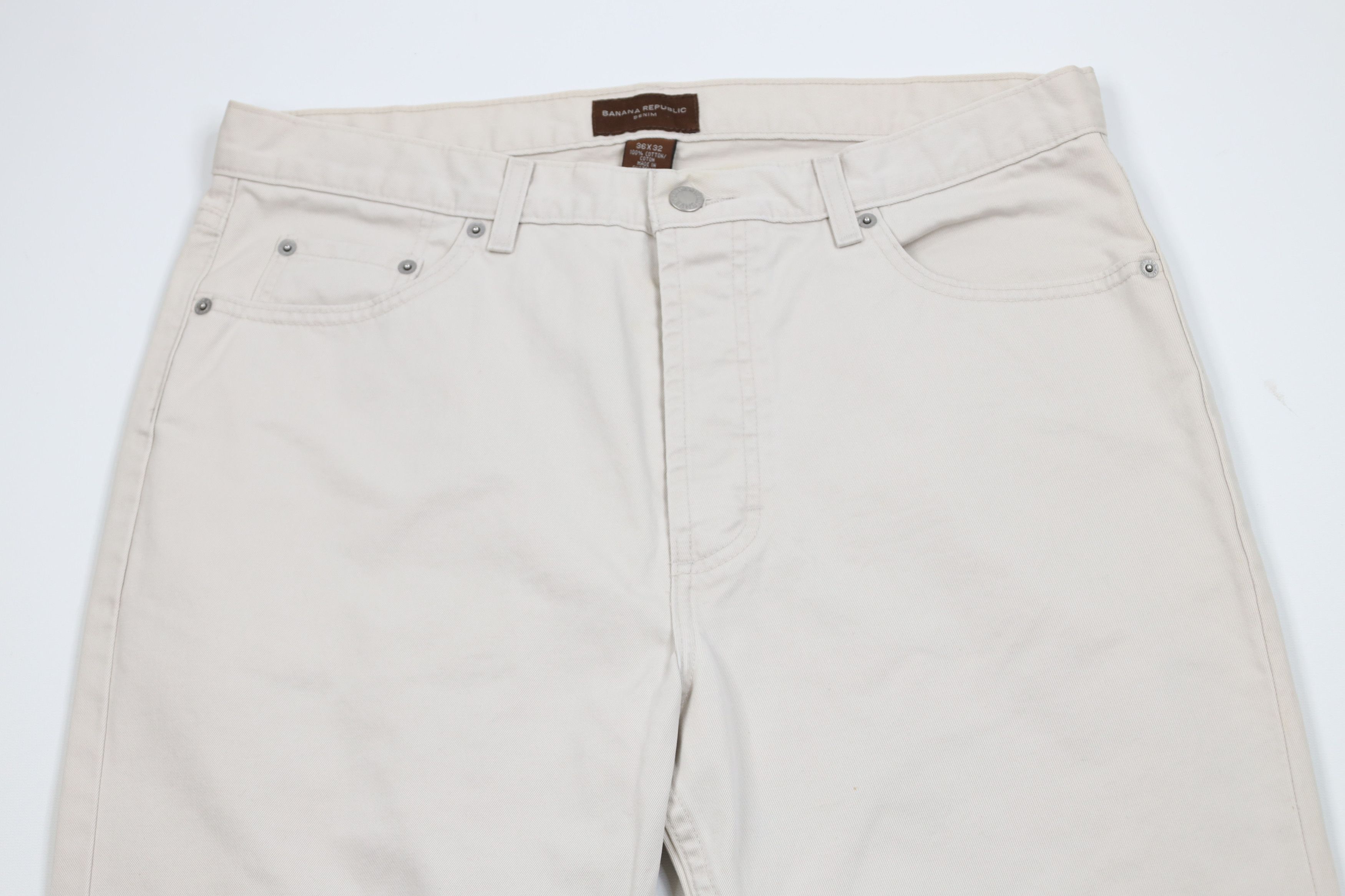 Banana Republic Vintage Y2K 2000 Banana Republic Button Fly Wide Leg Jeans Size US 36 / EU 52 - 2 Thumbnail