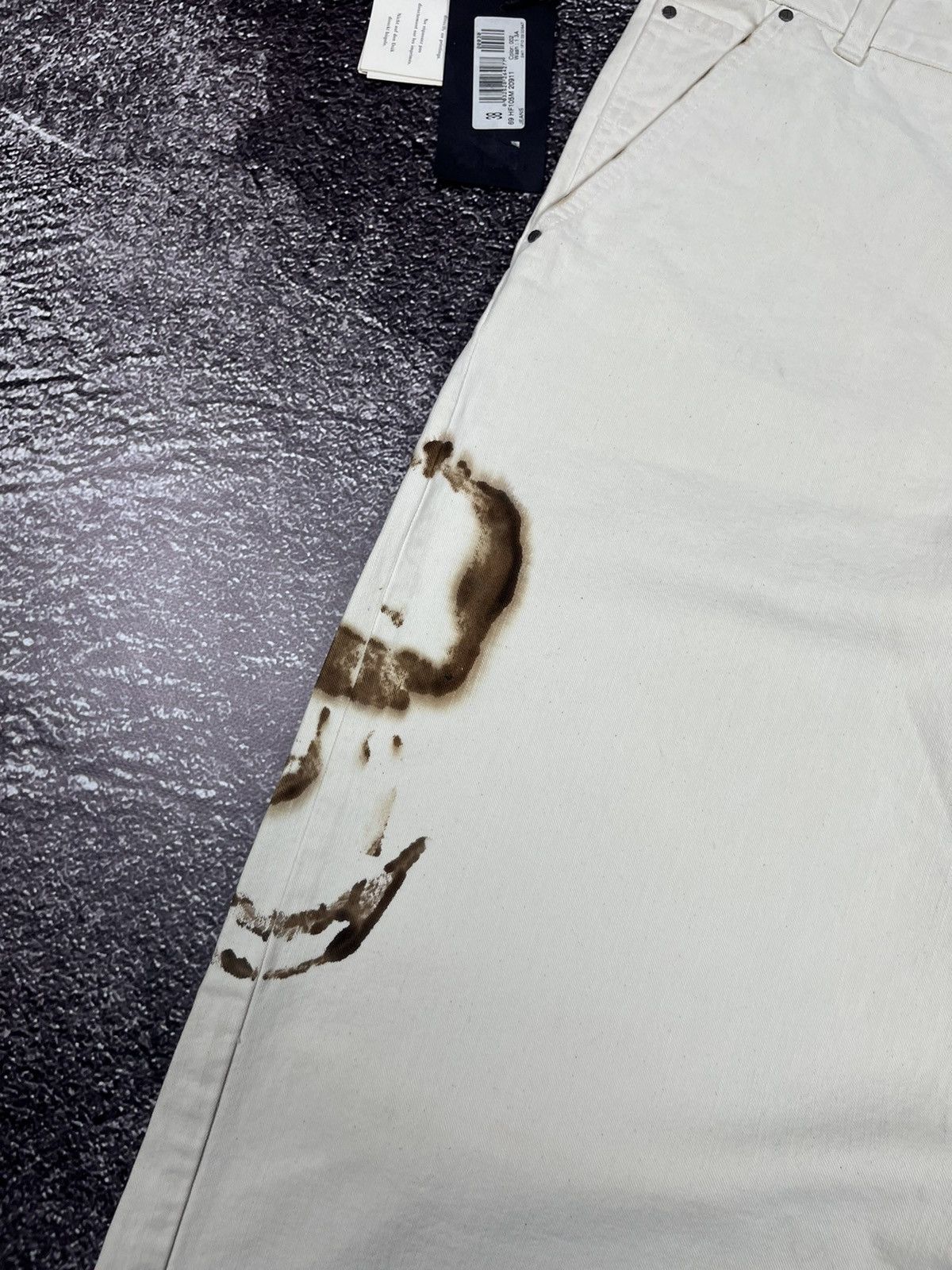 Gianfranco Ferre Gianfranco Ferre Painted Vintage Rare Y2k Denim Pants Size US 38 / EU 54 - 5 Thumbnail