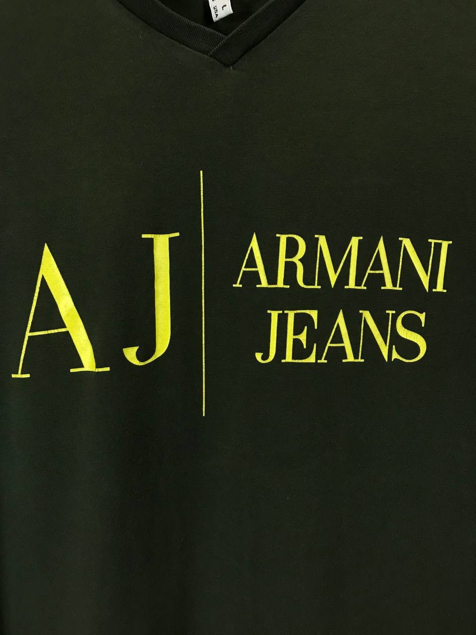 Armani × Designer Armani Jeans designer v neck tee Size US M / EU 48-50 / 2 - 3 Thumbnail