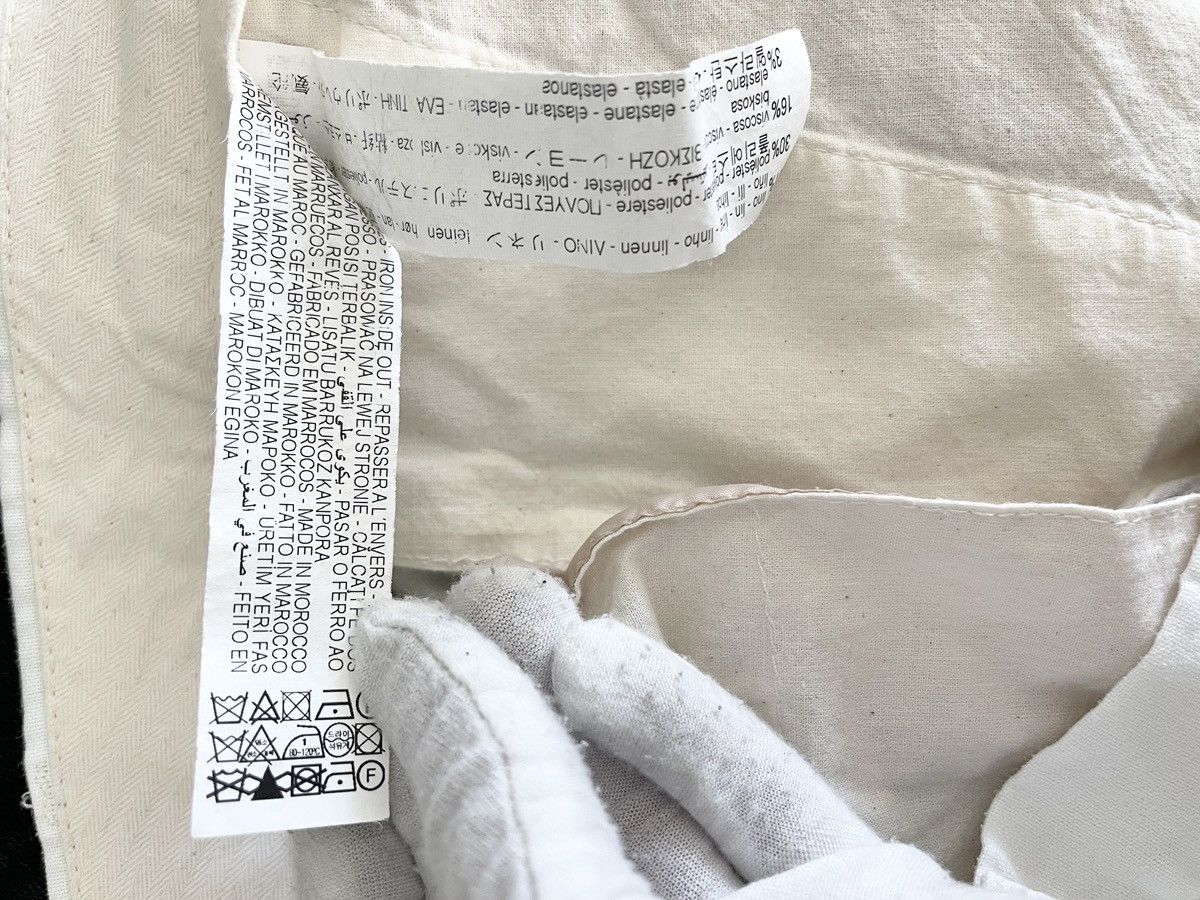 Designer STEAL! Zara White Leisure Pants Size US 36 / EU 52 - 8 Thumbnail
