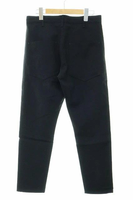 Junya Watanabe Casual Pants Plain Zipper Wool Tapered Pants Black Size US 30 / EU 46 - 2 Thumbnail