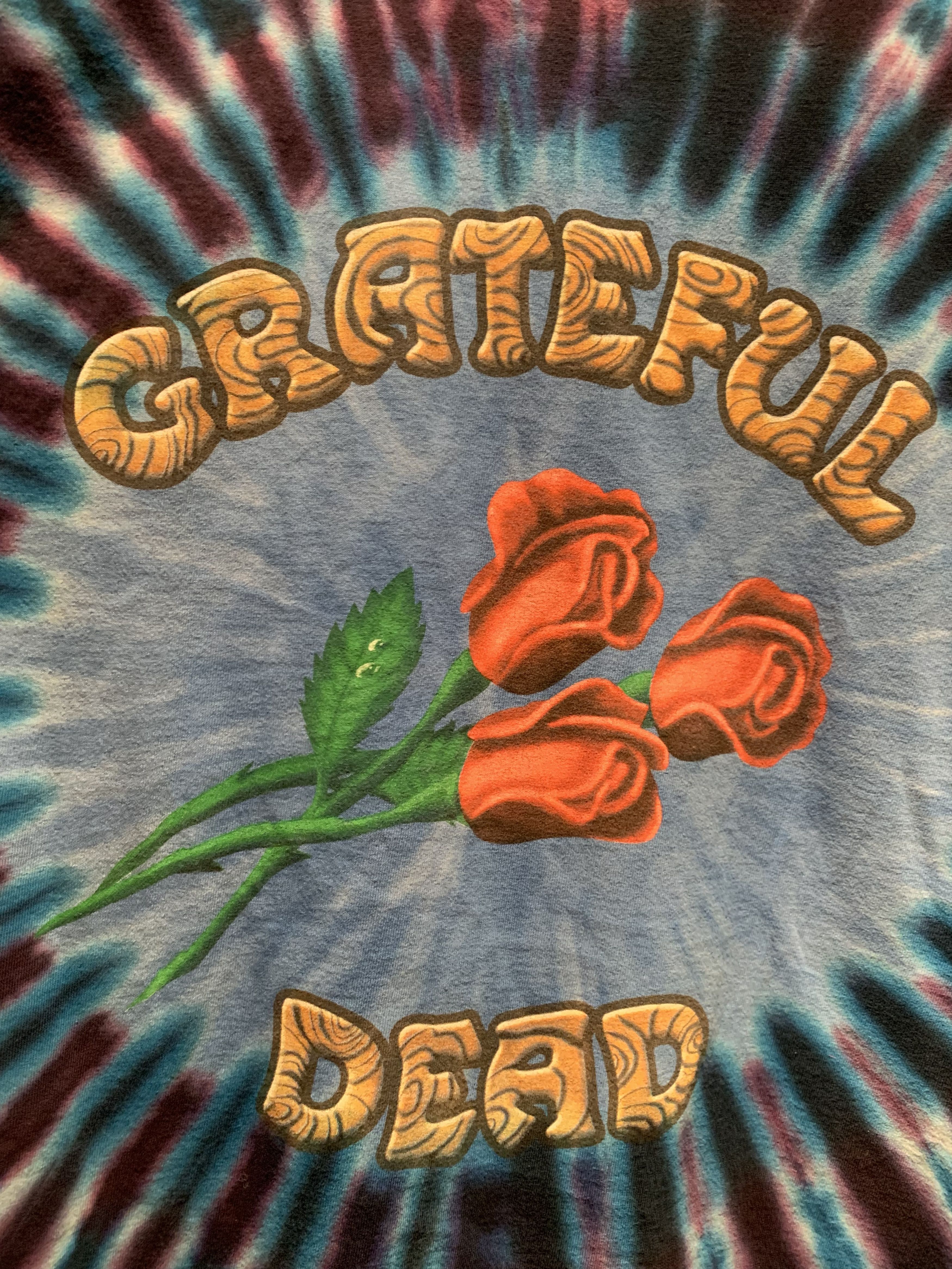 Band Tees *RARE* Vintage 2004 Grateful Dead Sundog Hand Dyed T-Shirt Size US XL / EU 56 / 4 - 4 Thumbnail