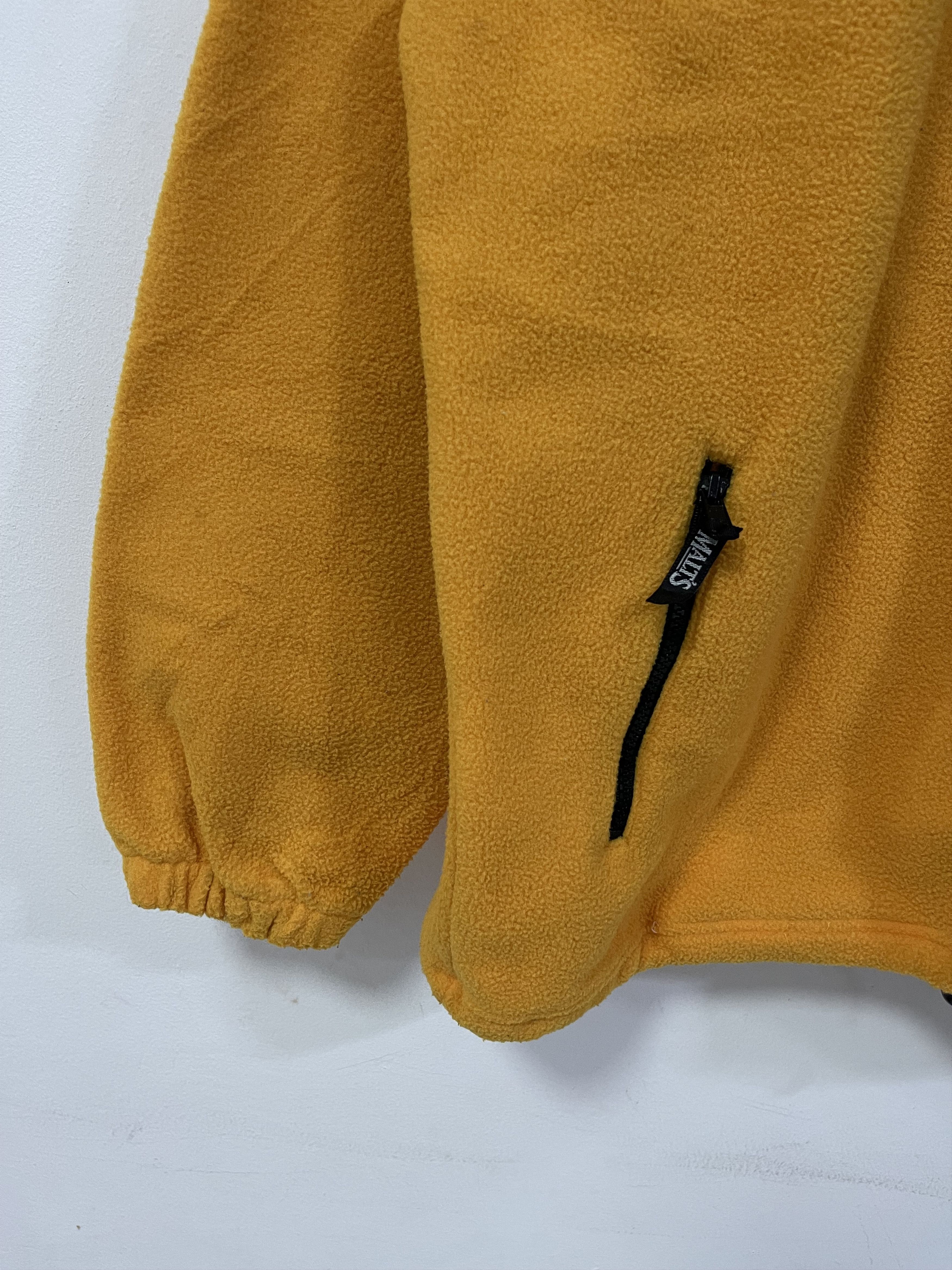 Japanese Brand × Vintage Vintage Suntory Malts Beer Embroidery Two Tone Fleece Zipper Size US L / EU 52-54 / 3 - 8 Thumbnail
