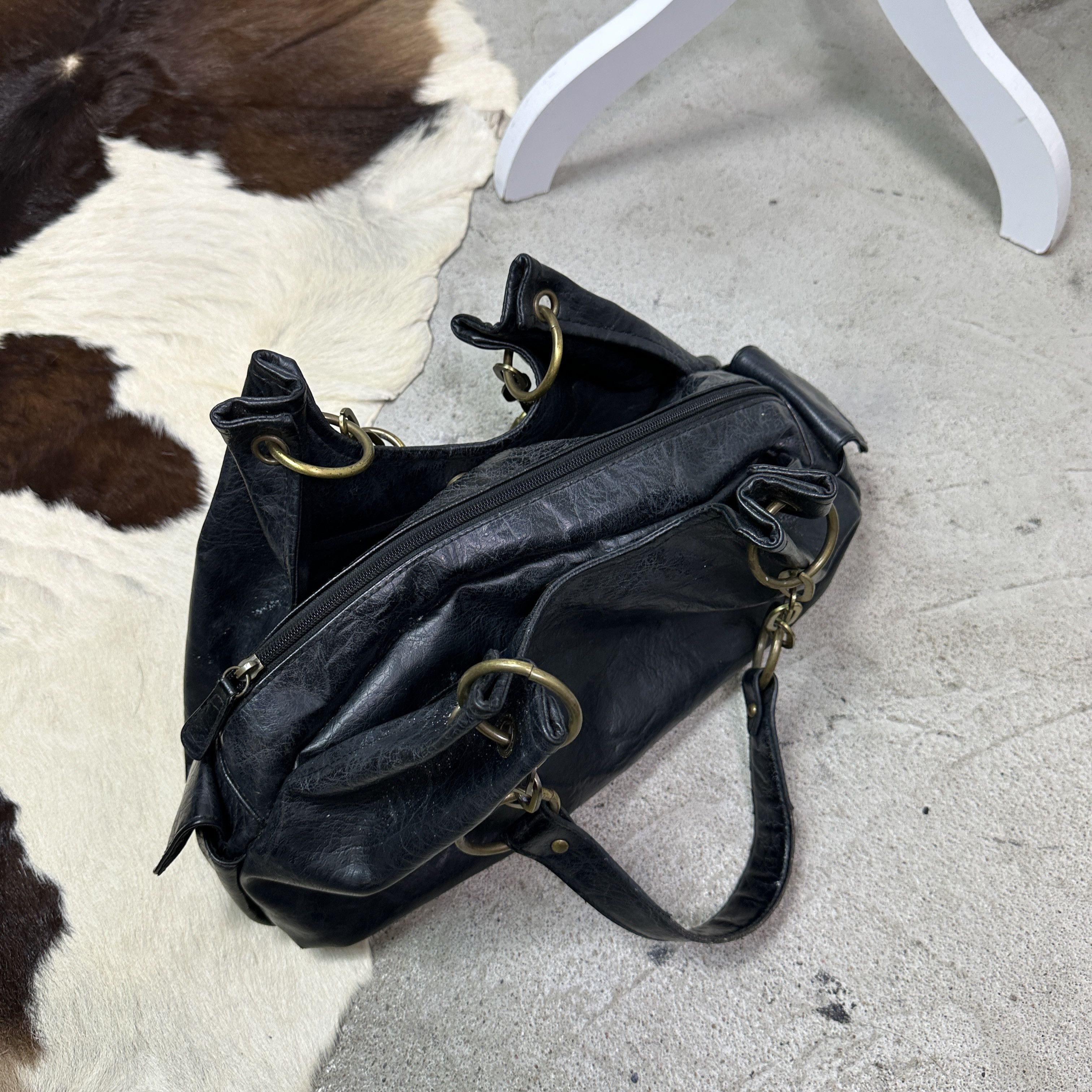 Vintage Vintage Avant Garde Grunge Shoulder Bag Y2K Size ONE SIZE - 4 Thumbnail